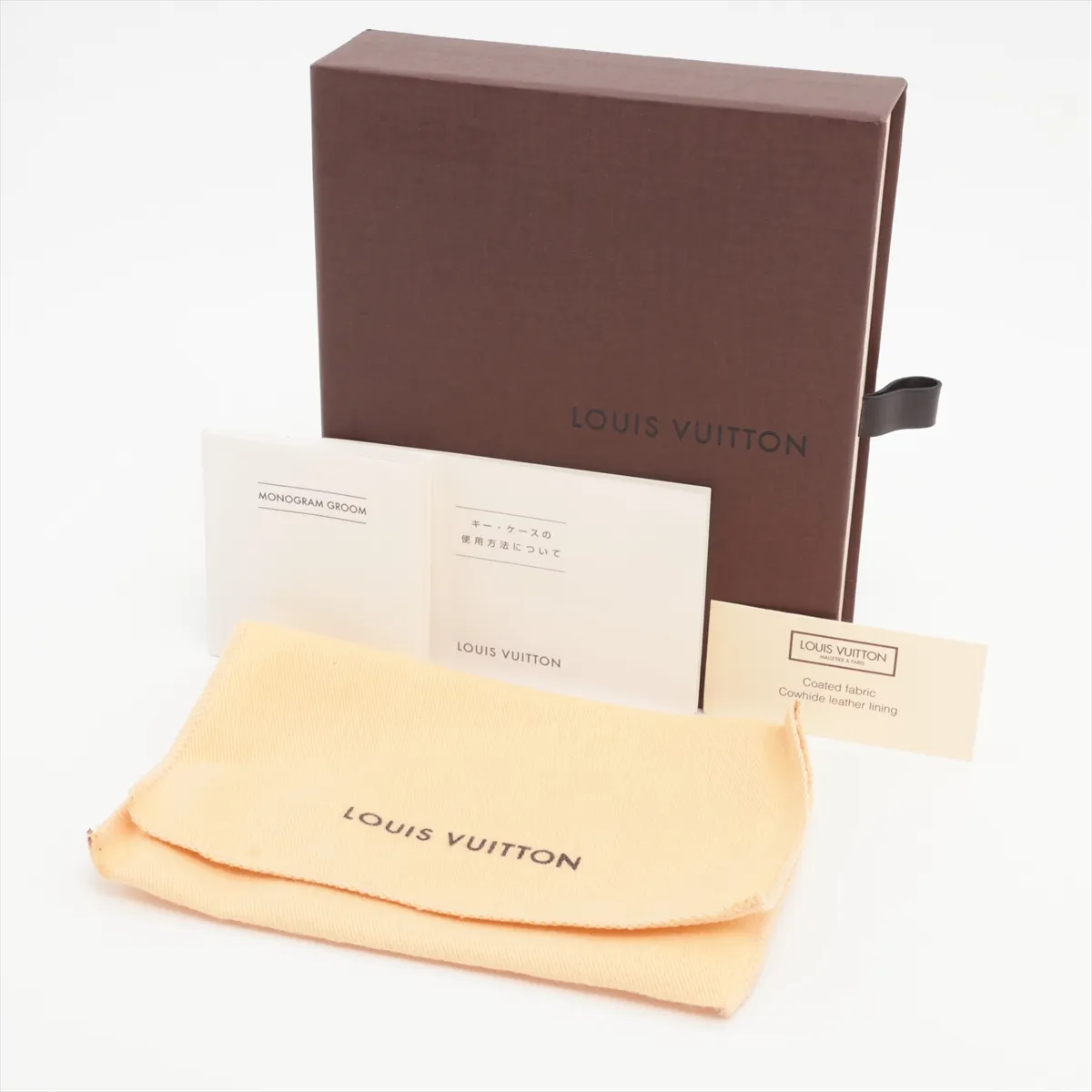 Monogram Groom Pochette Clé CA0096 Jaune Coin Purse — view 9