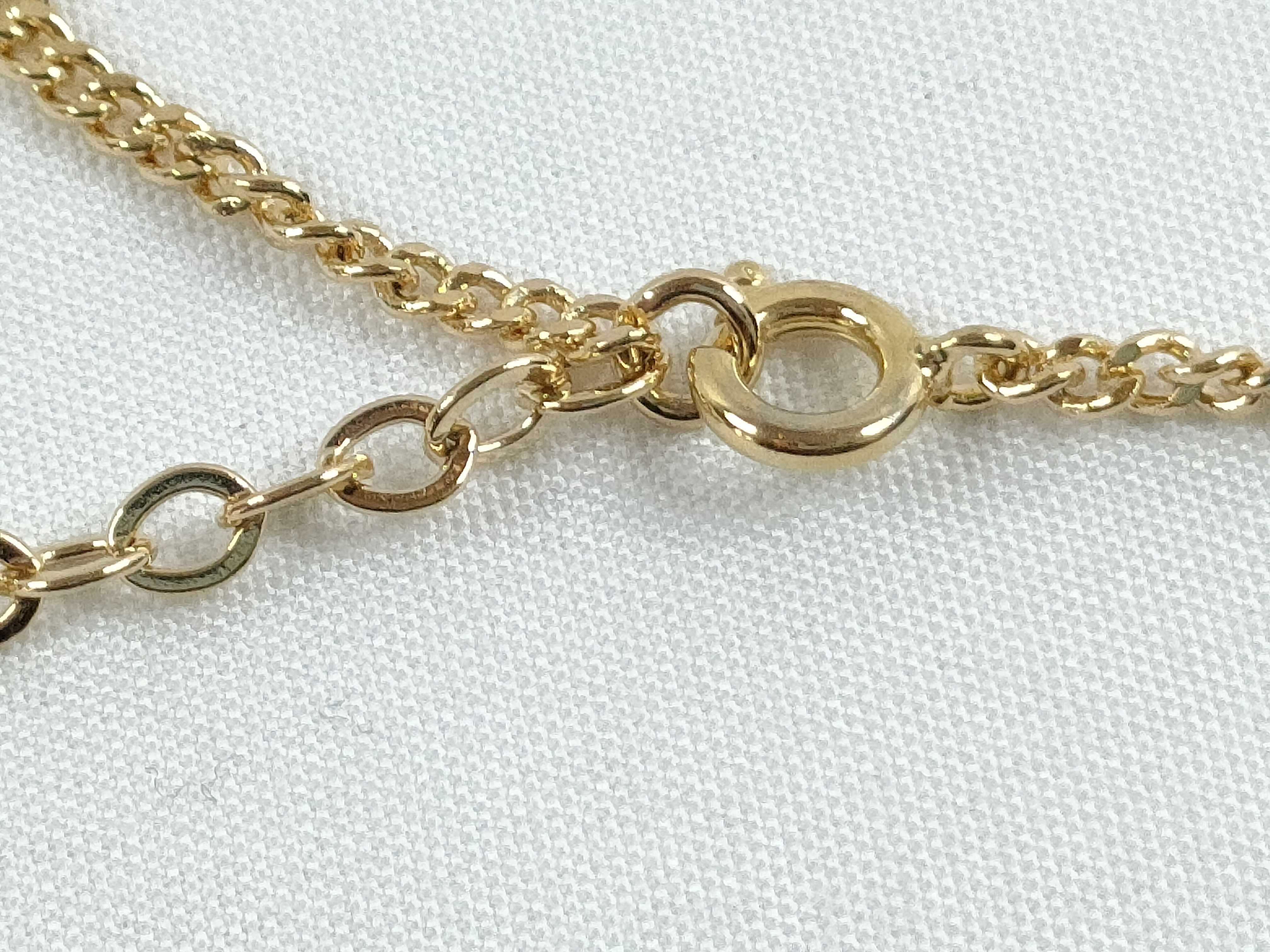CD Rhinestone Necklace — view 6