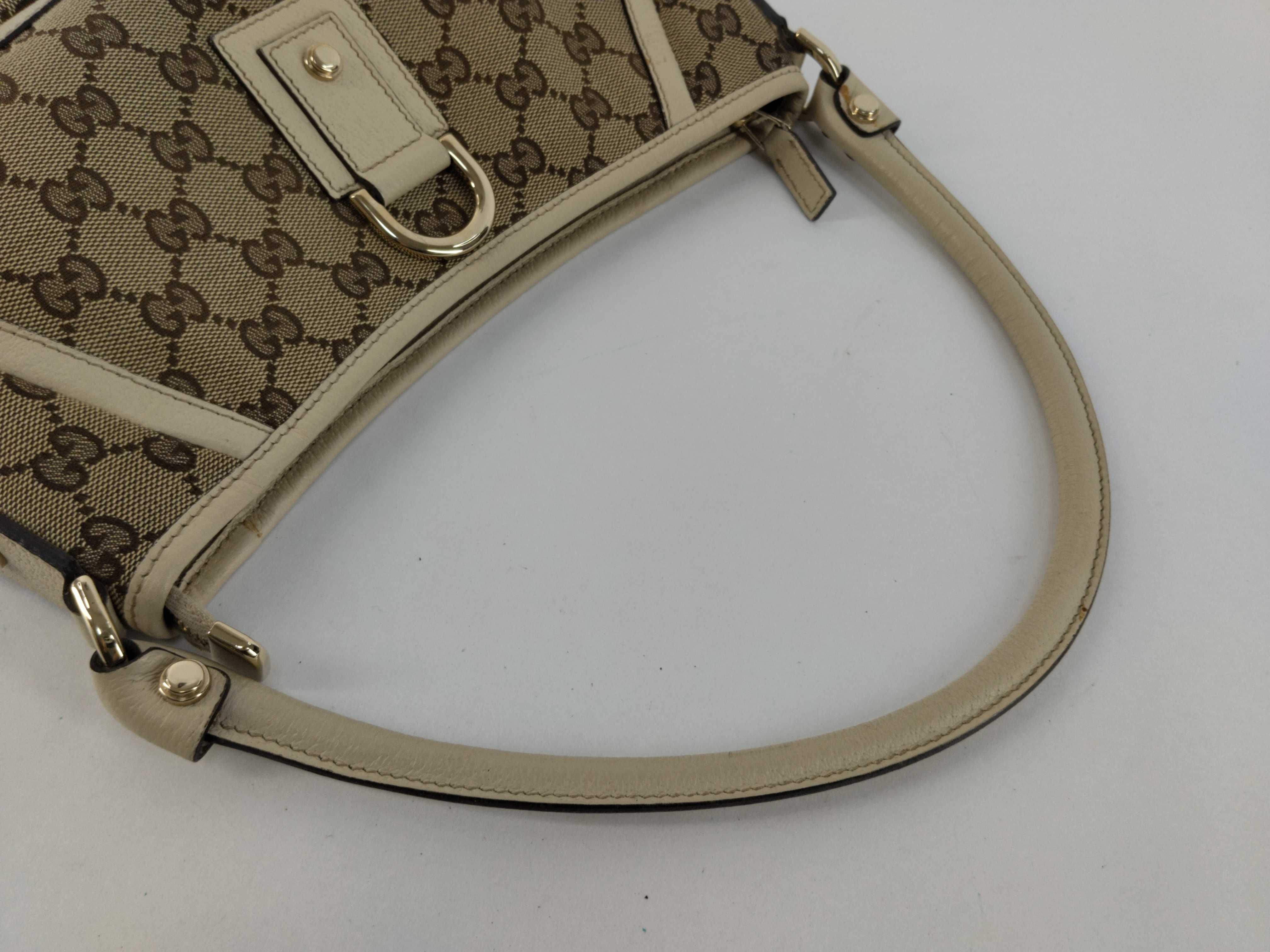 GG Canvas Abbey One-Shoulder Bag (Beige) — view 3