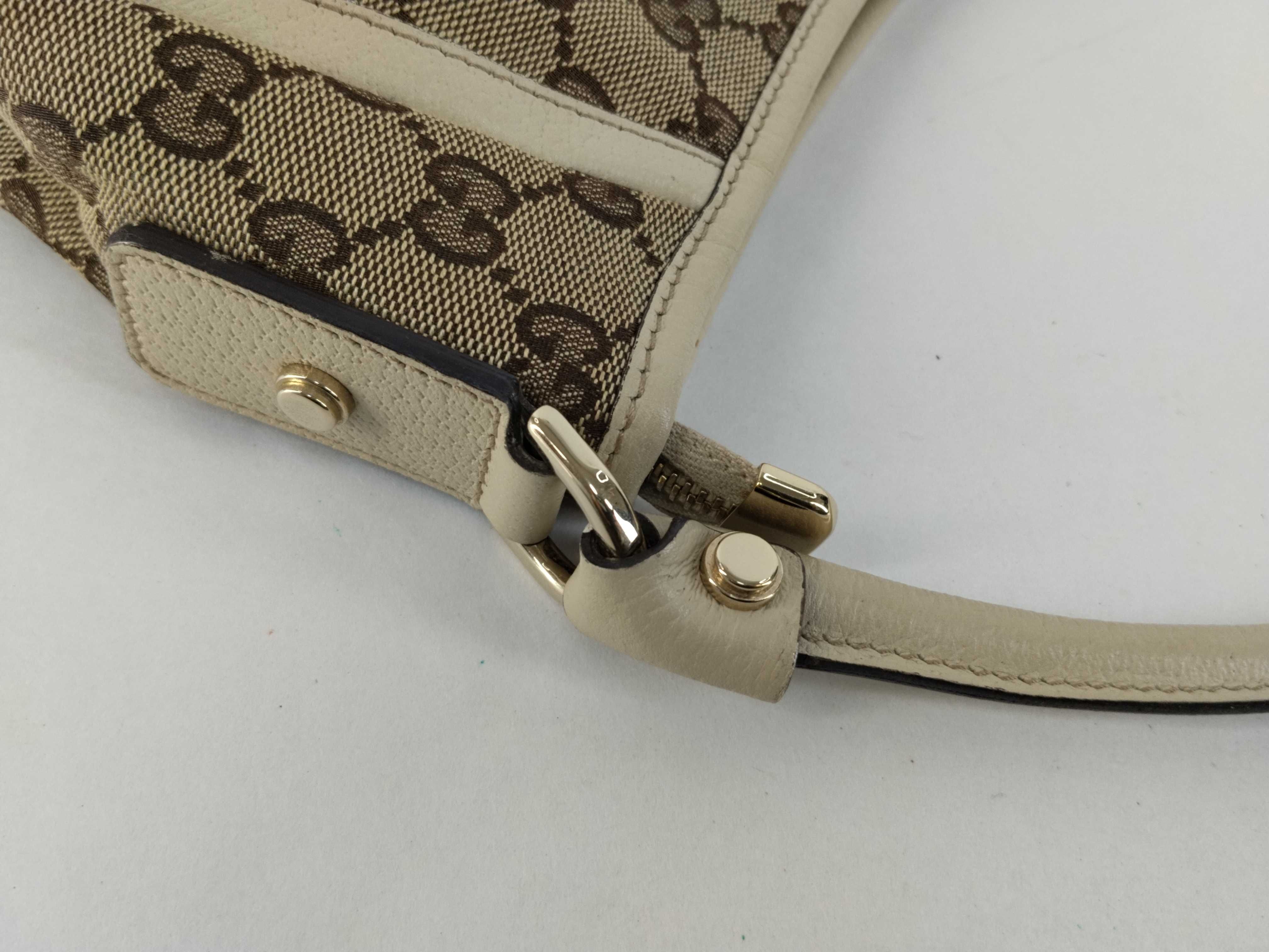 GG Canvas Abbey One-Shoulder Bag (Beige) — view 5