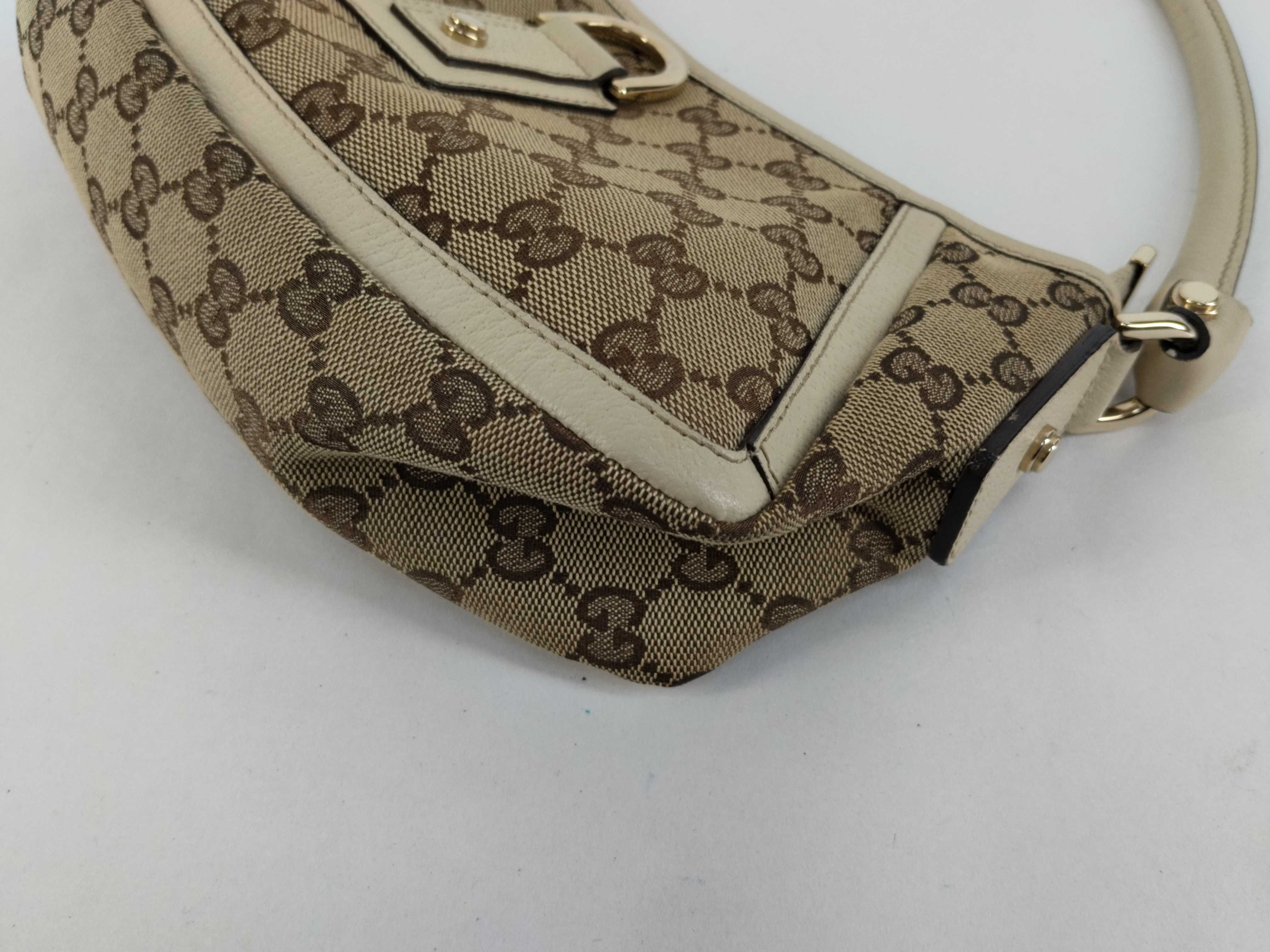GG Canvas Abbey One-Shoulder Bag (Beige) — view 6