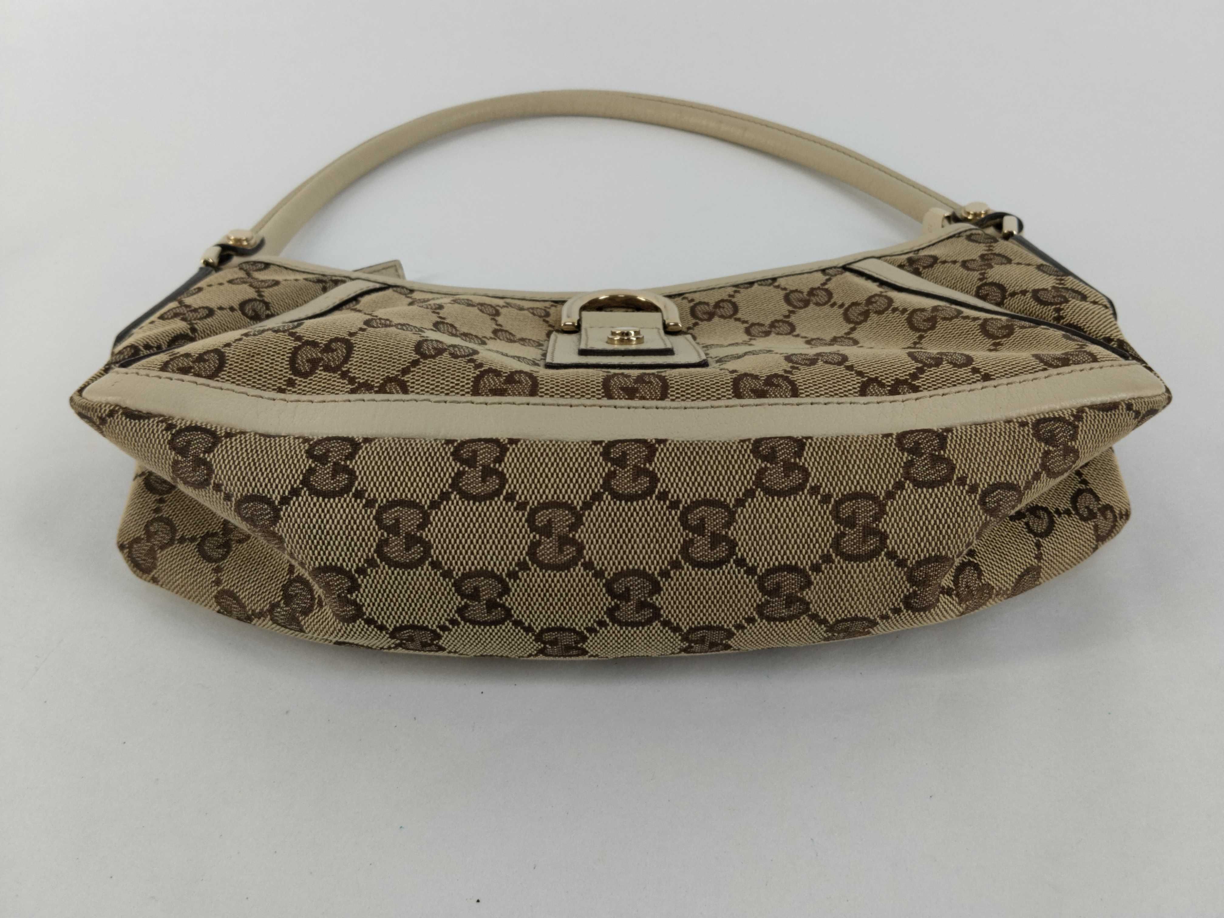 GG Canvas Abbey One-Shoulder Bag (Beige) — view 7