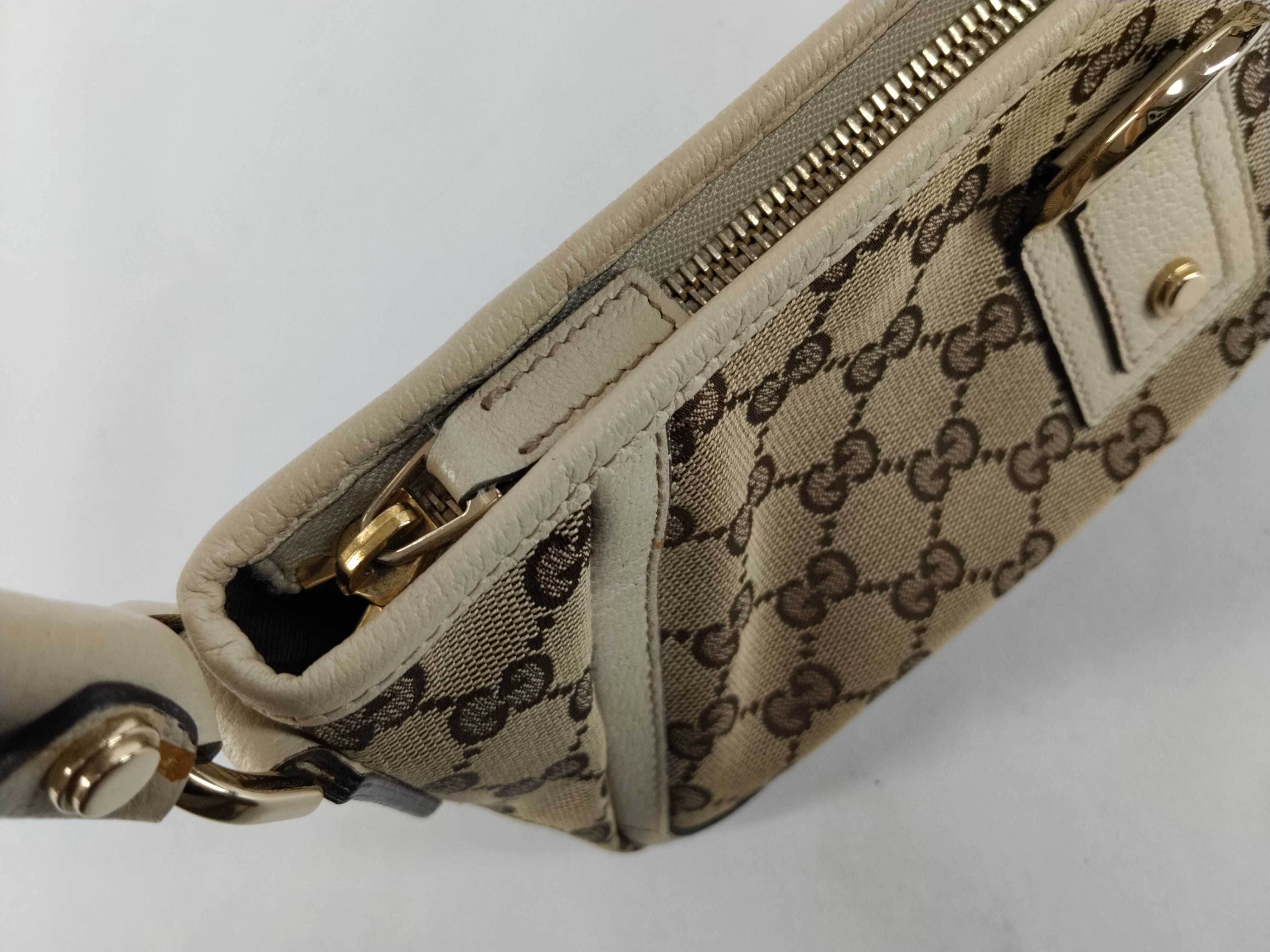 GG Canvas Abbey One-Shoulder Bag (Beige) — view 8