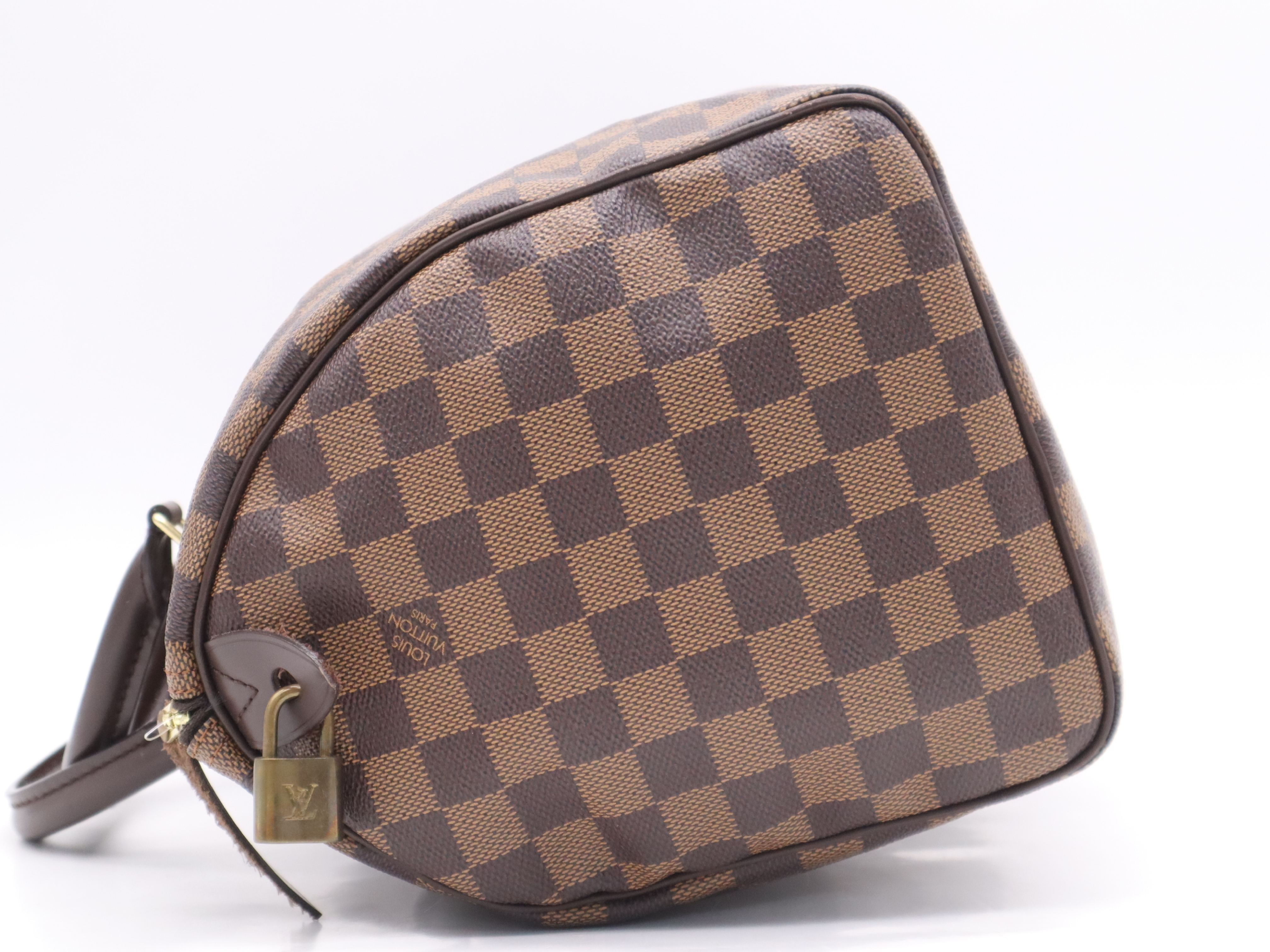 N41531 Damier Speedy 30 (Old Model) Handbag with Padlock, 2 Keys, and Dust Bag — view 3
