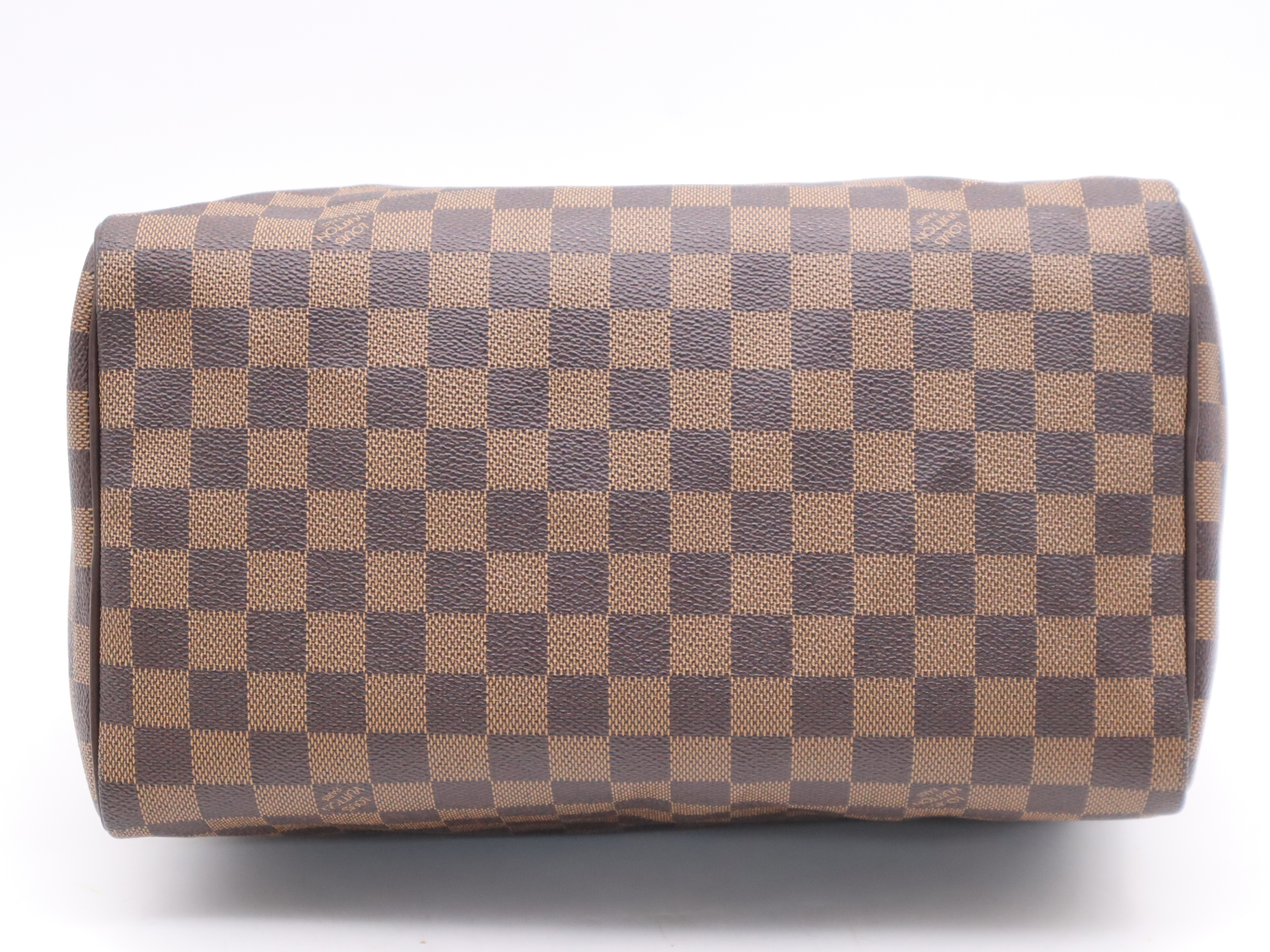 N41531 Damier Speedy 30 (Old Model) Handbag with Padlock, 2 Keys, and Dust Bag — view 4