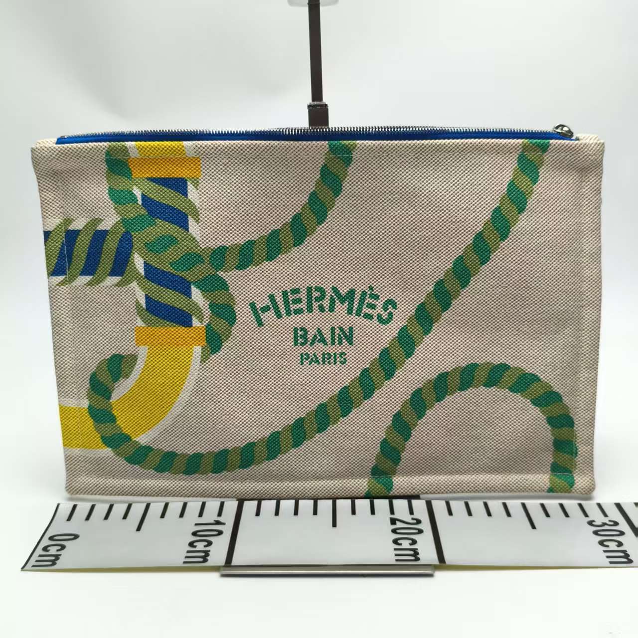 【*Shipped from: China*】HERMES Canvas Clutch Bag Second Bag