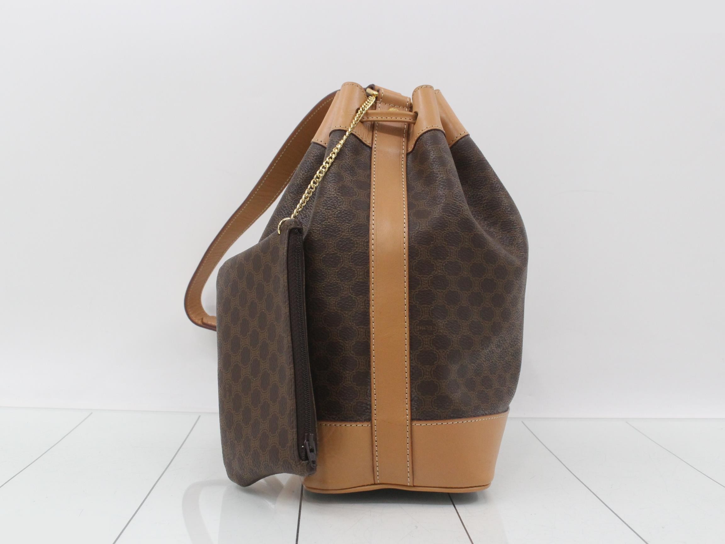 Macadam drawstring bag, other line, bag/shoulder bag, with pouch. — view 3