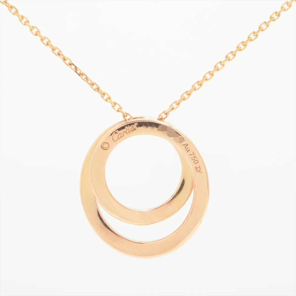 Etincelle de Cartier Diamond Necklace, 750 (PG), 5.3g, BBB595, hallmark — view 2