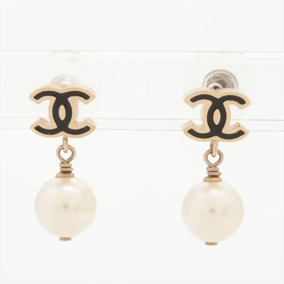 Cocomark B14C Earrings (for both ears) GP x Fake Pearl Gold
