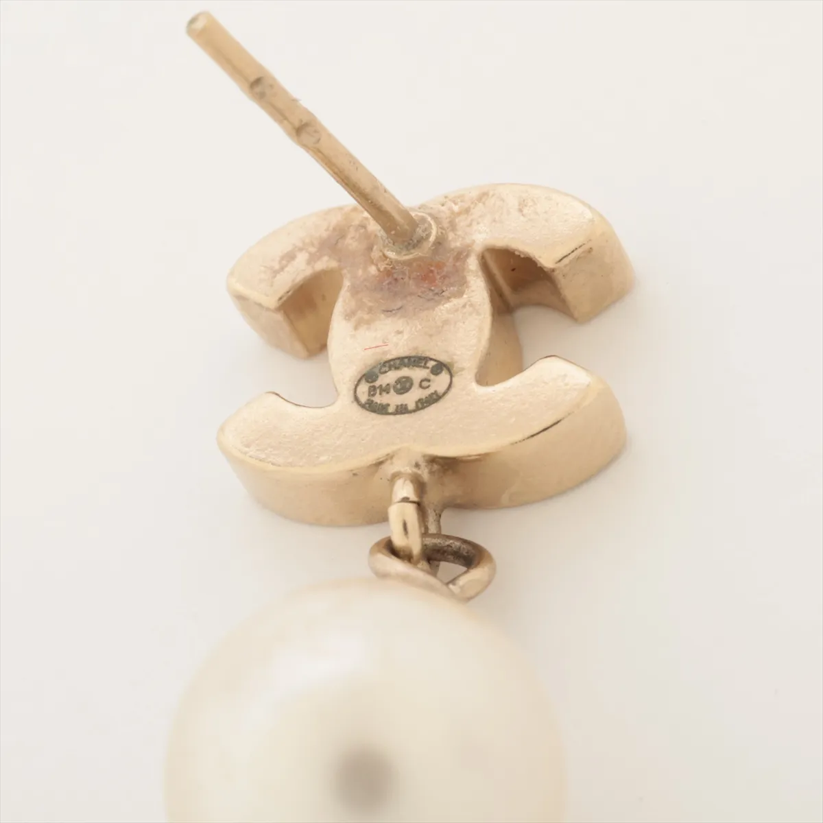 Cocomark B14C Earrings (for both ears) GP x Fake Pearl Gold — view 5