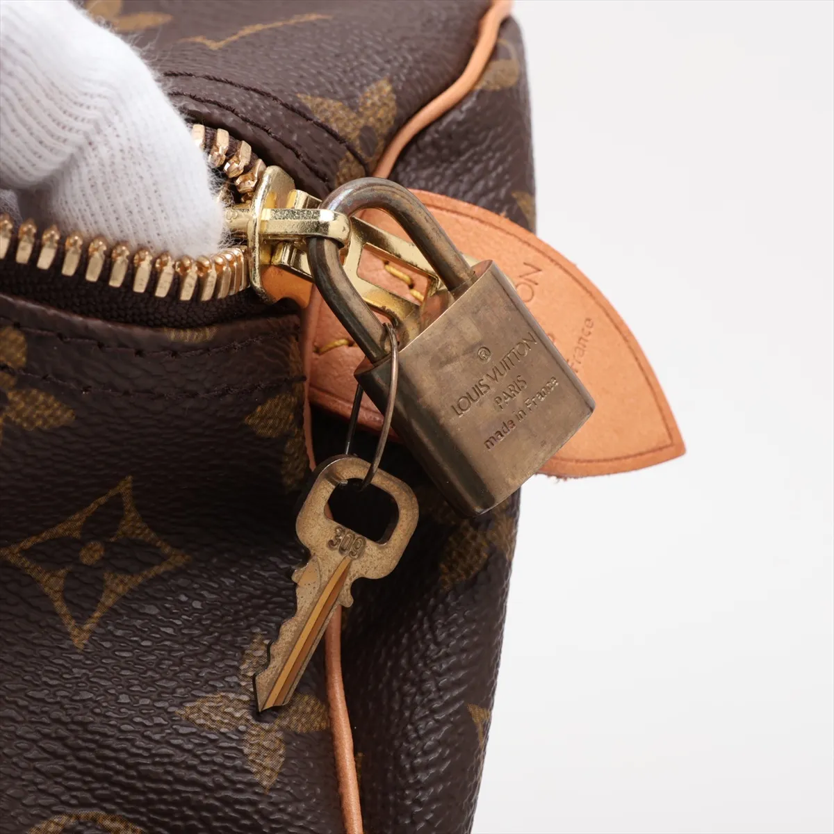 Monogram Keepall 60 M41422 FL0091 Brown — view 10