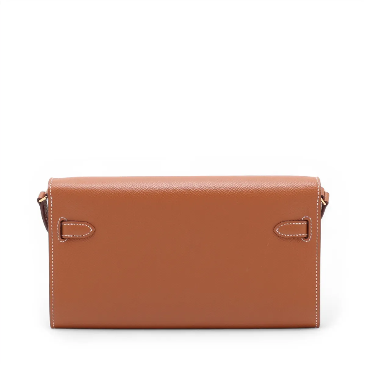 [Individually packaged] Hermes Kelly Wallet To Go, Veau Epsom leather, Gold, Gold hardware, Year: 2020 — view 2