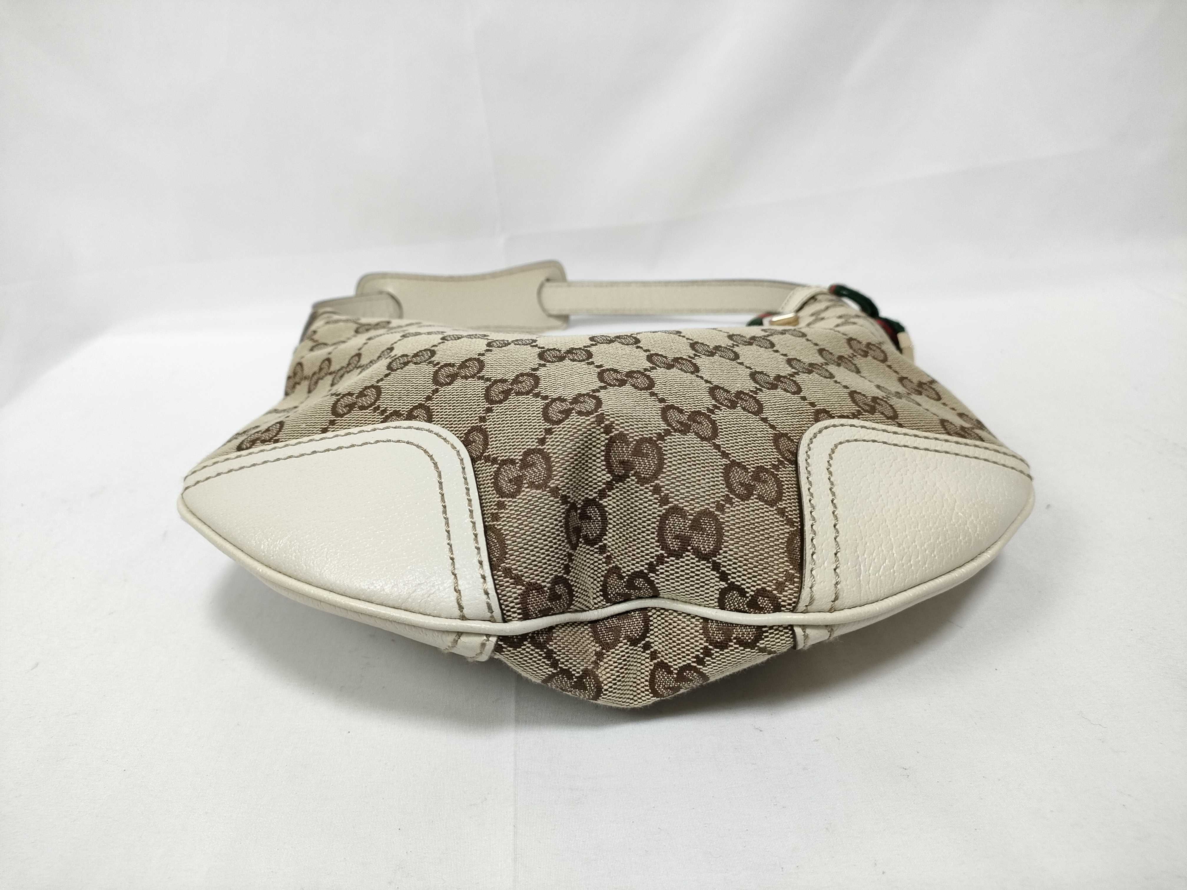 GG Canvas Ivory Sherry Line 162895 One-Shoulder Bag — view 3