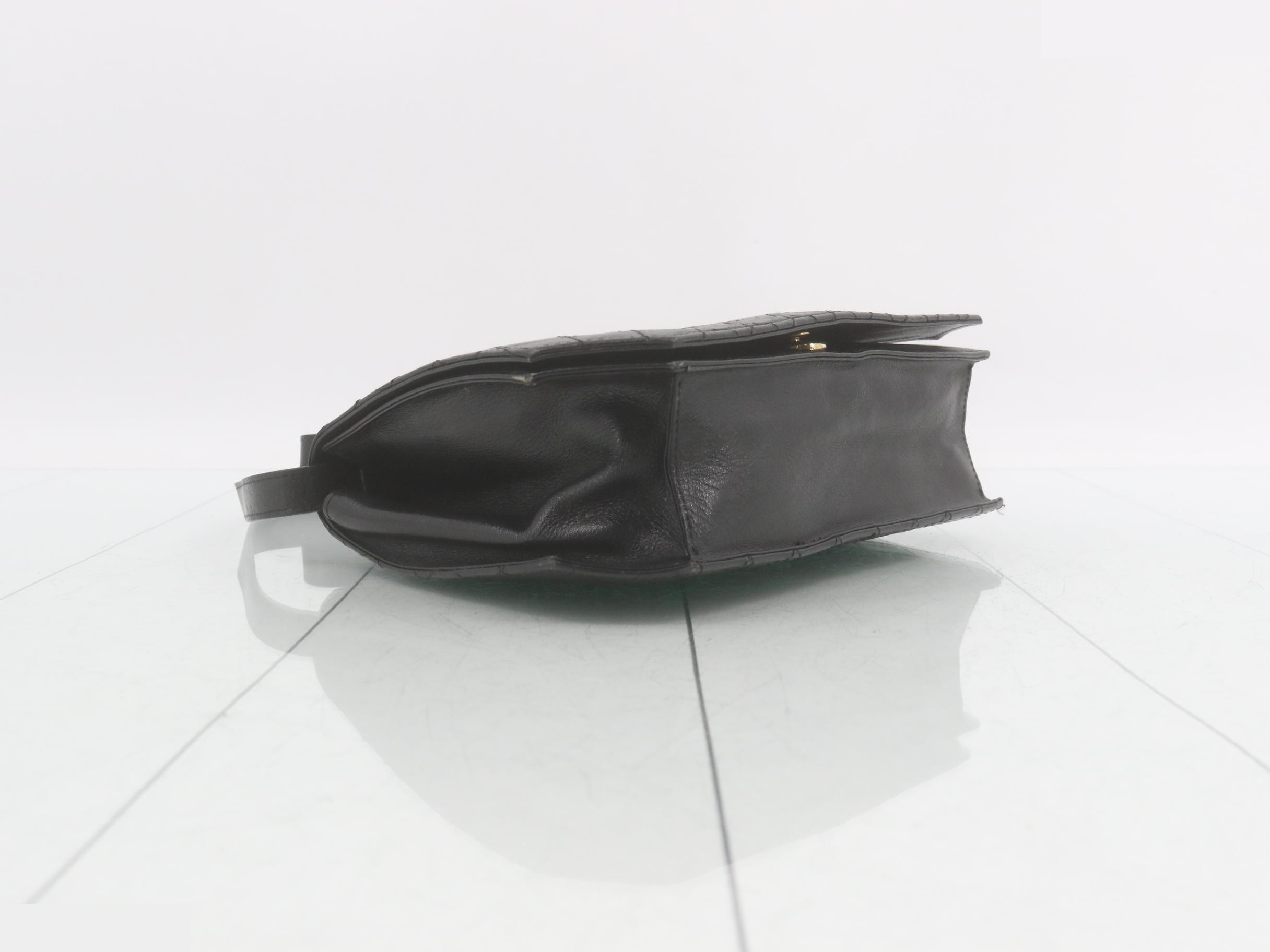 Cassandra Leather Shoulder Bag — view 5