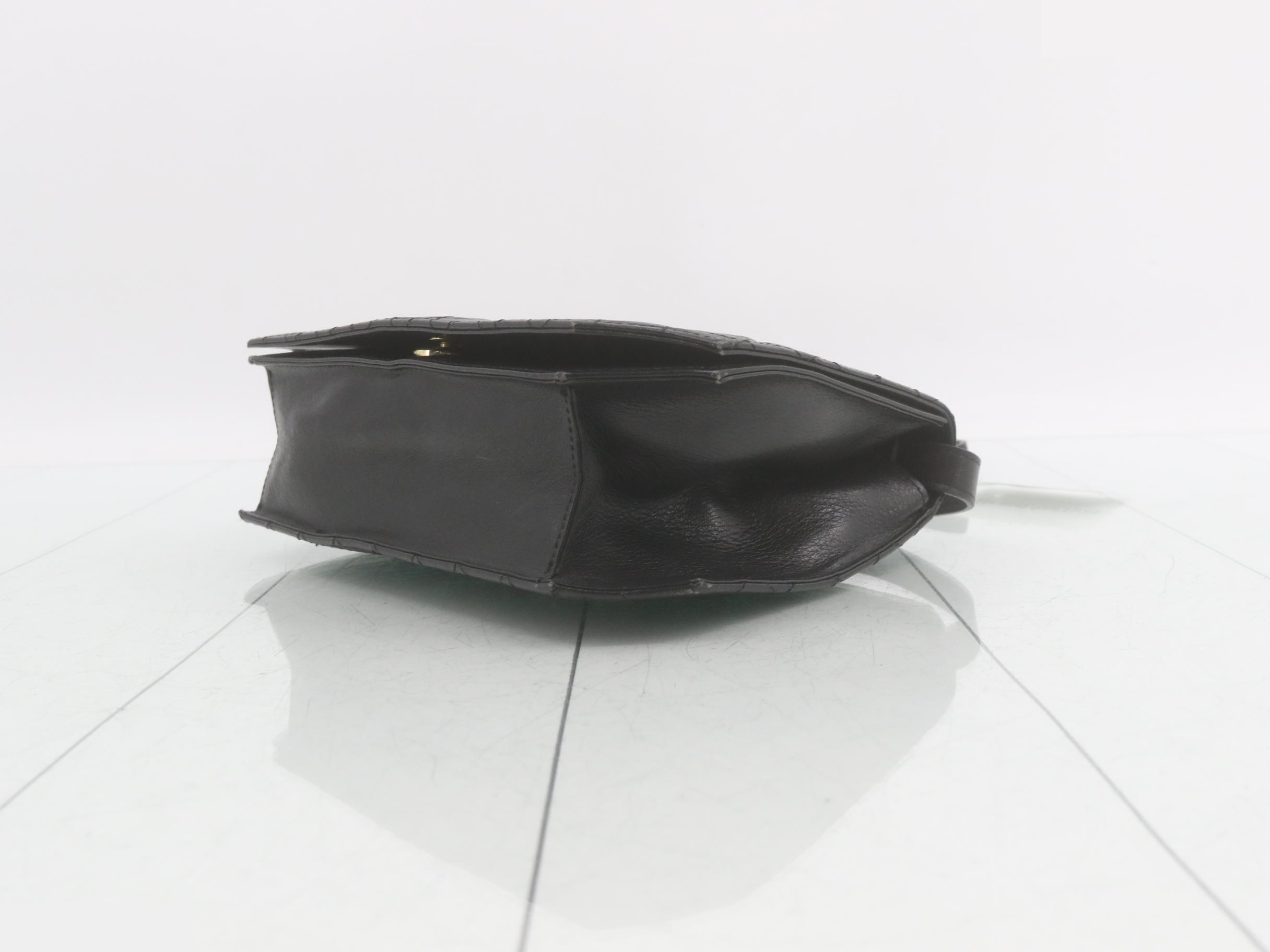 Cassandra Leather Shoulder Bag — view 6