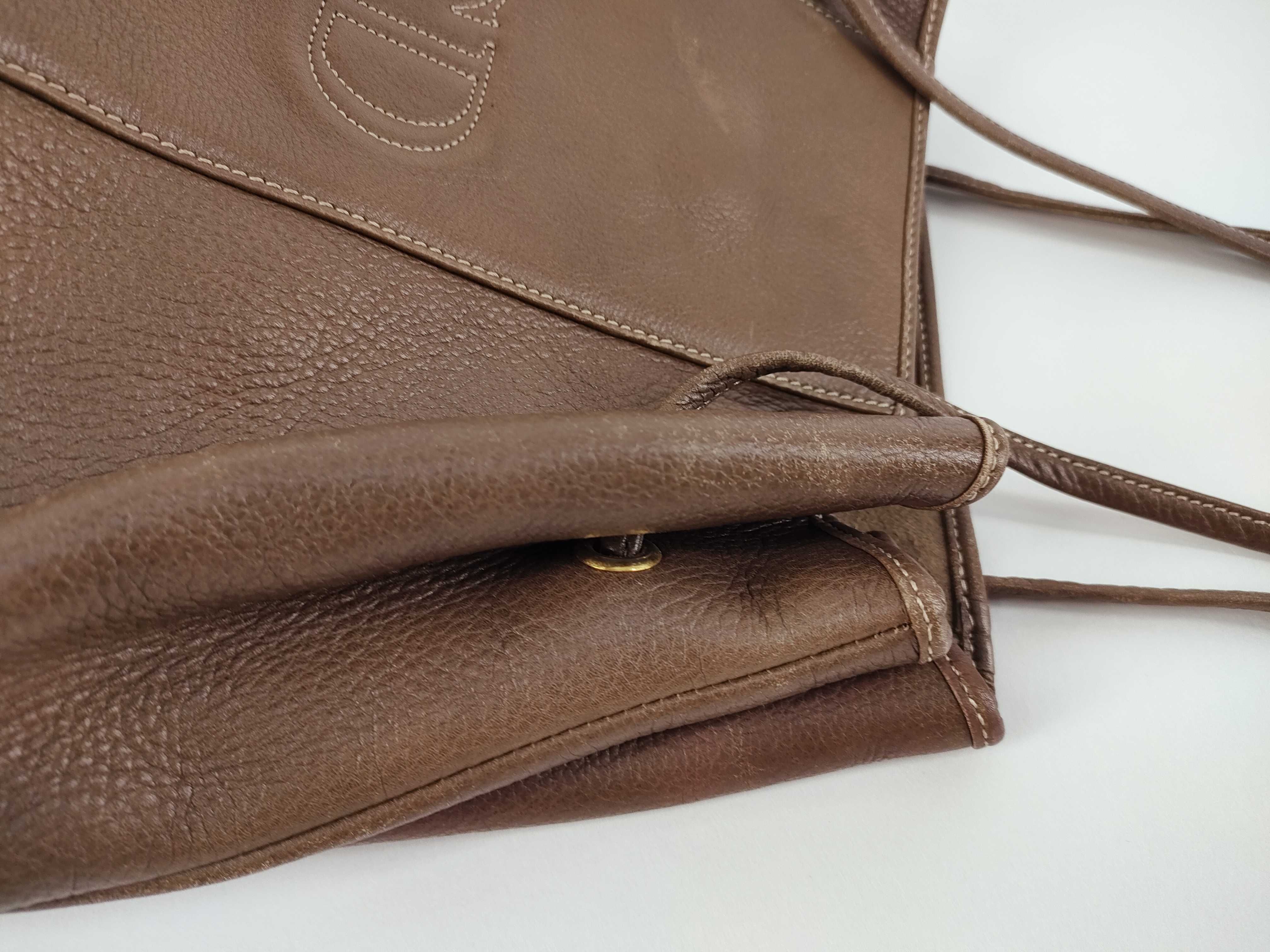 CD Logo Drawstring Shoulder Tote Bag — view 5