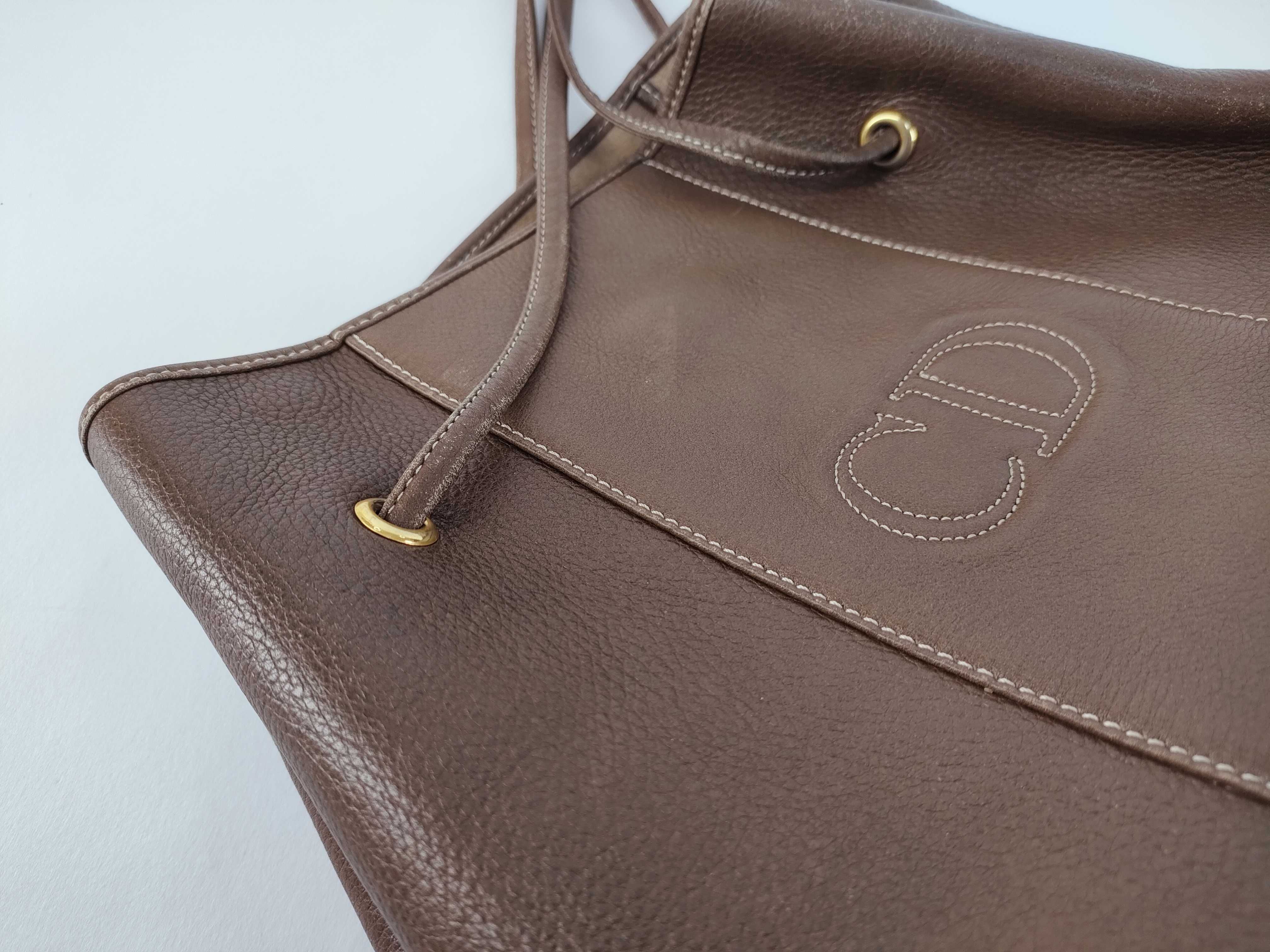 CD Logo Drawstring Shoulder Tote Bag — view 8