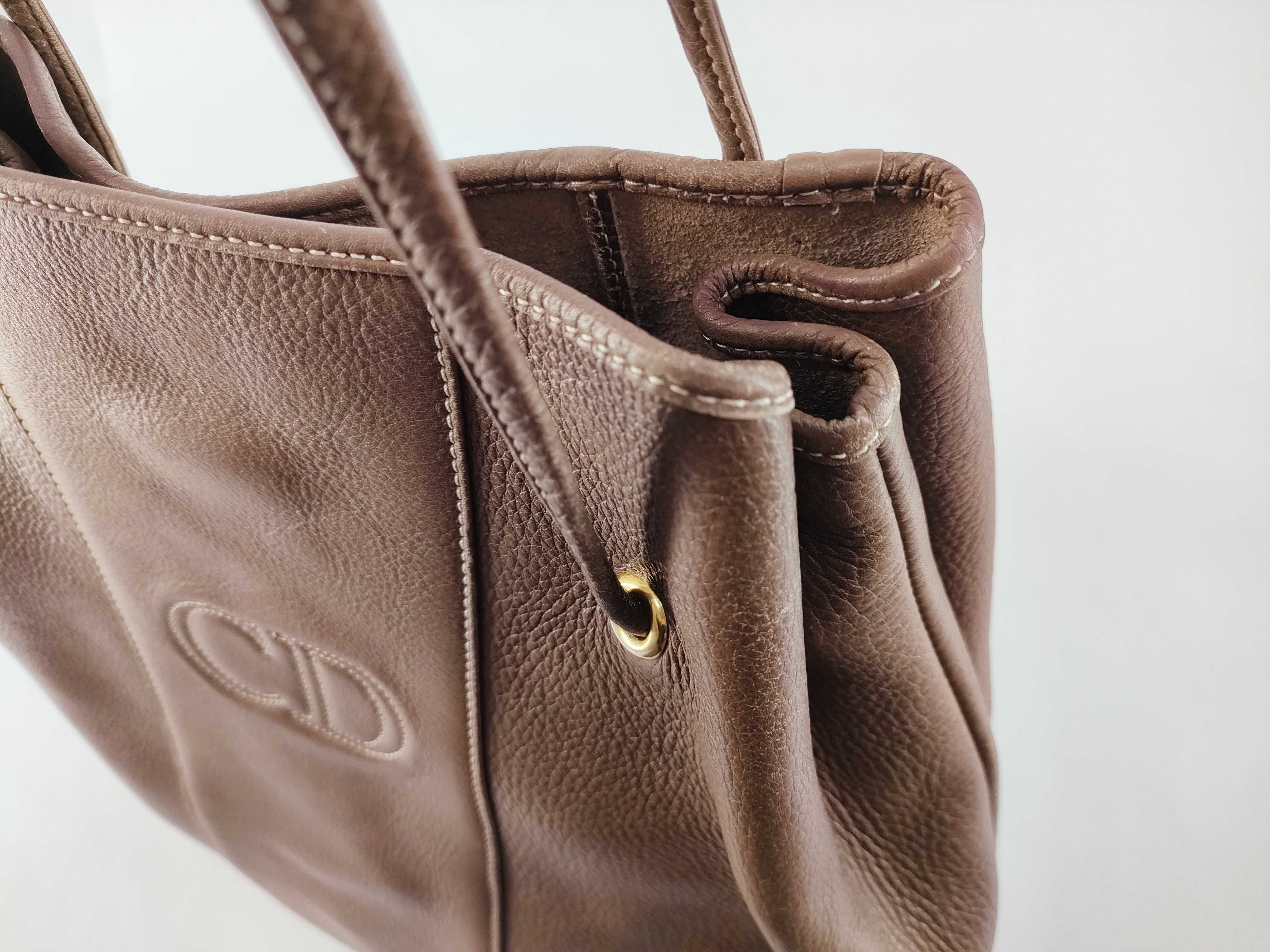 CD Logo Drawstring Shoulder Tote Bag — view 9