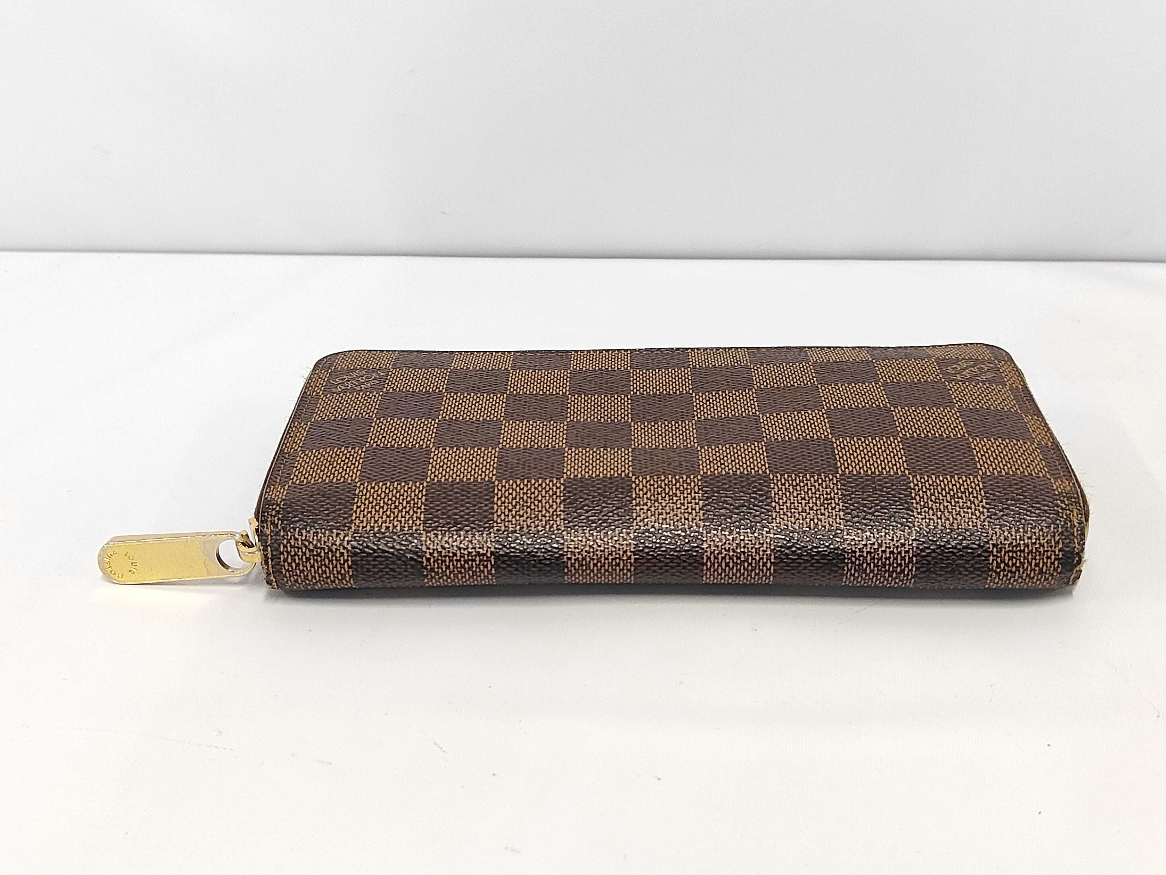 N60015 Damier Round Zip Wallet — view 3