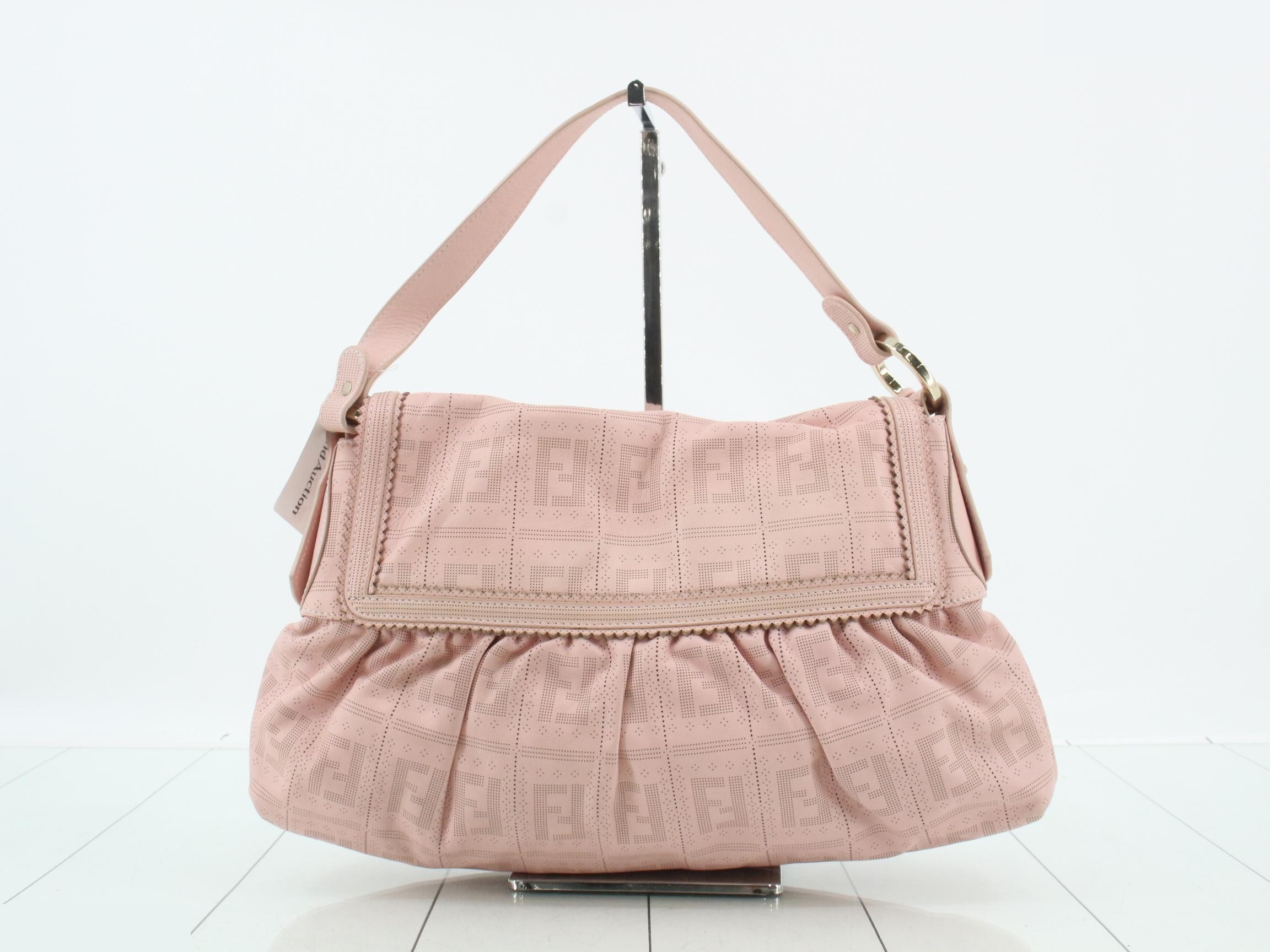Leather perforated chef bag — view 2