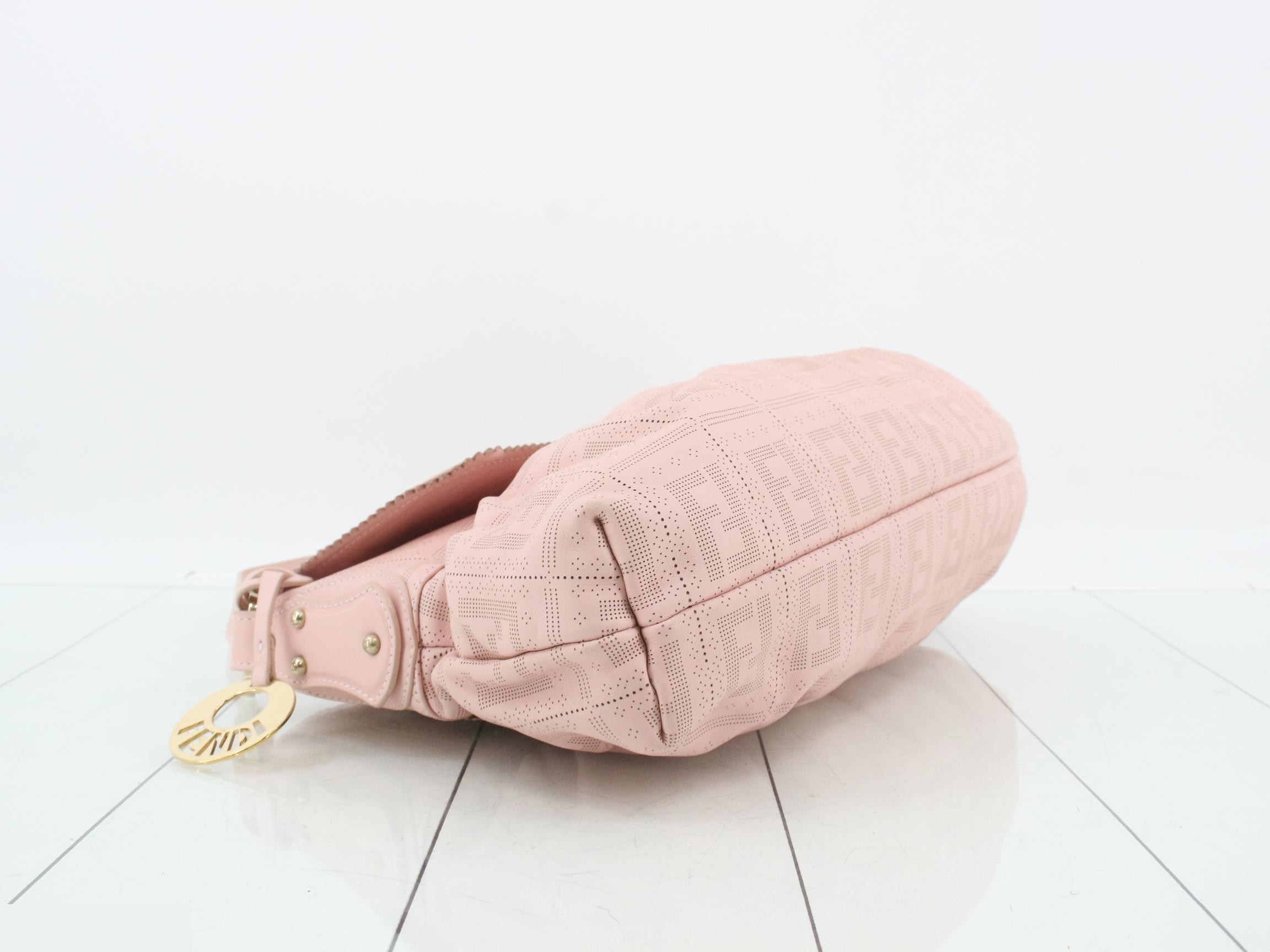 Leather perforated chef bag — view 5