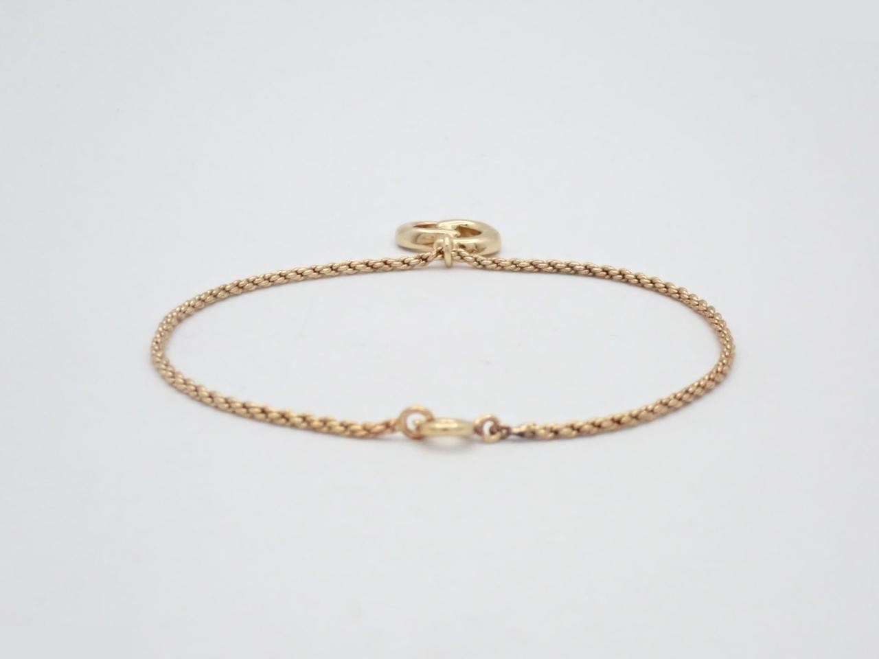 Other lines: Precious metal bracelets and bangles (metal), wrist circumference approximately 18 cm. — view 2
