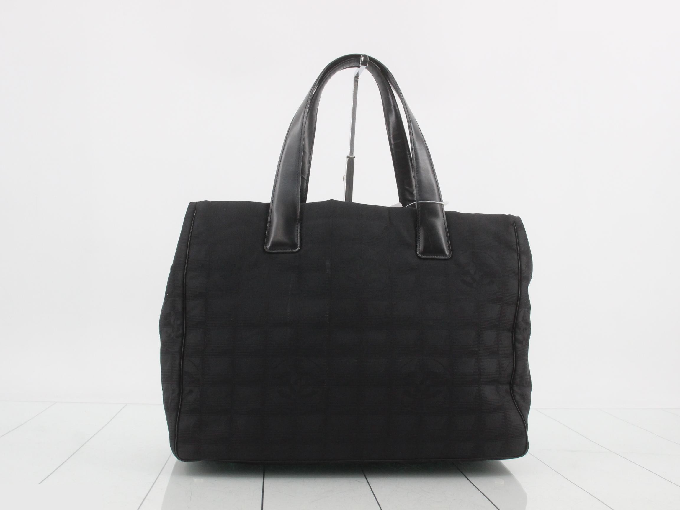 Tote bag, nylon, black, 8912485 — view 2