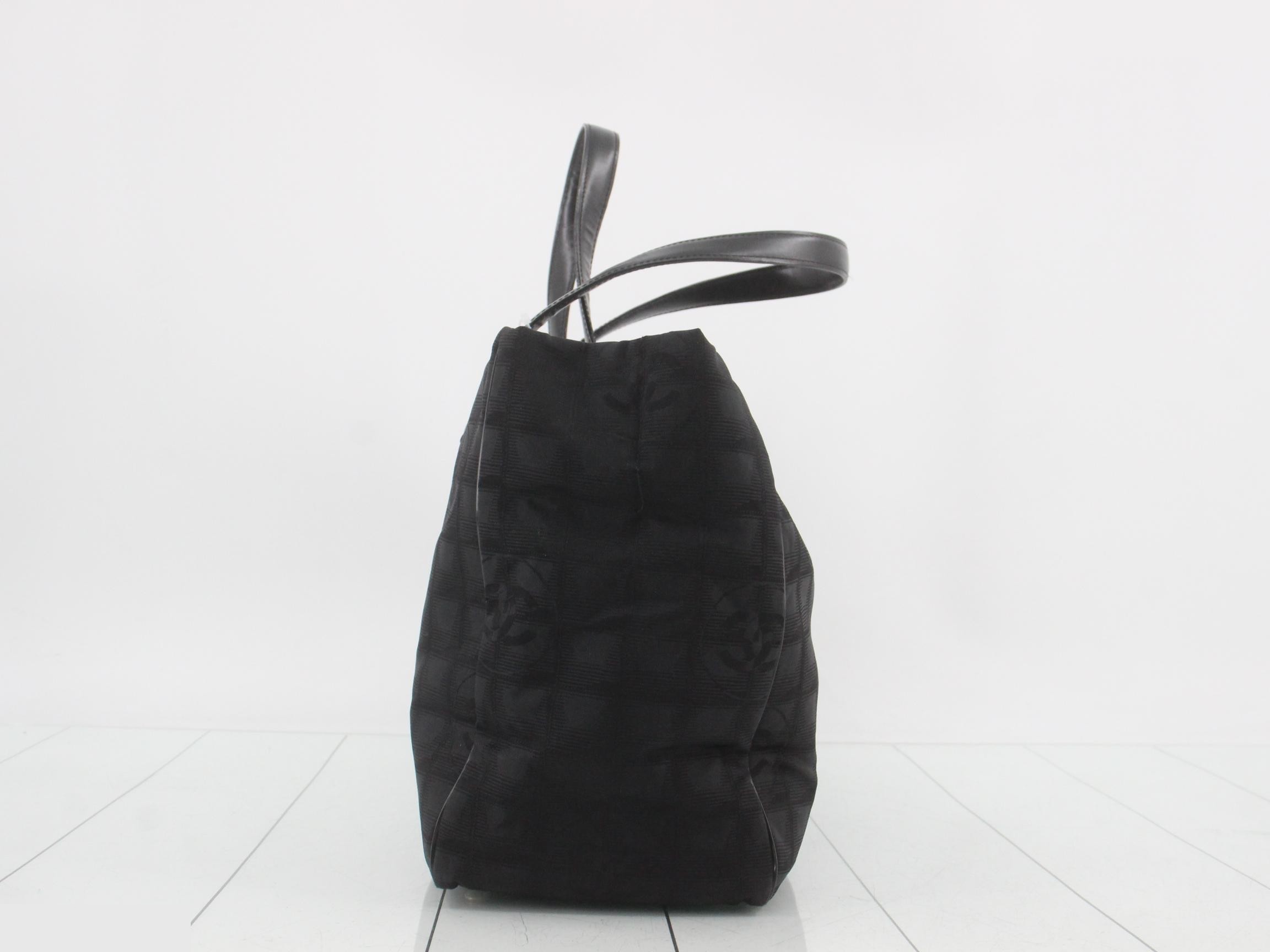 Tote bag, nylon, black, 8912485 — view 4