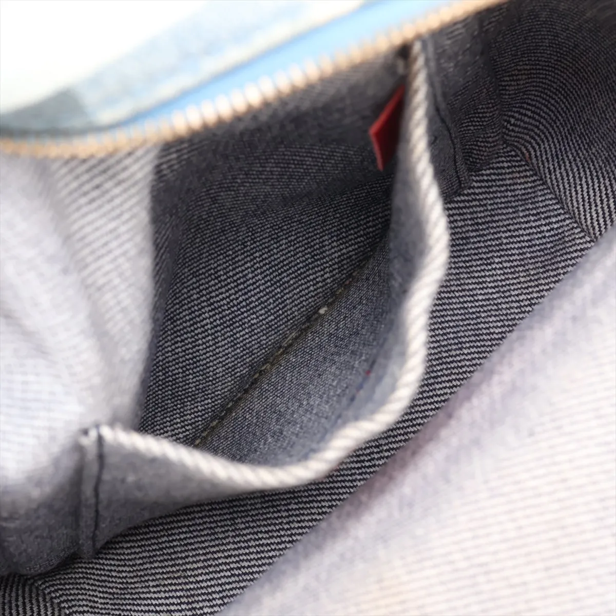 Monogram Denim Palm Springs Mini M45043 CA0220 Blue — view 8