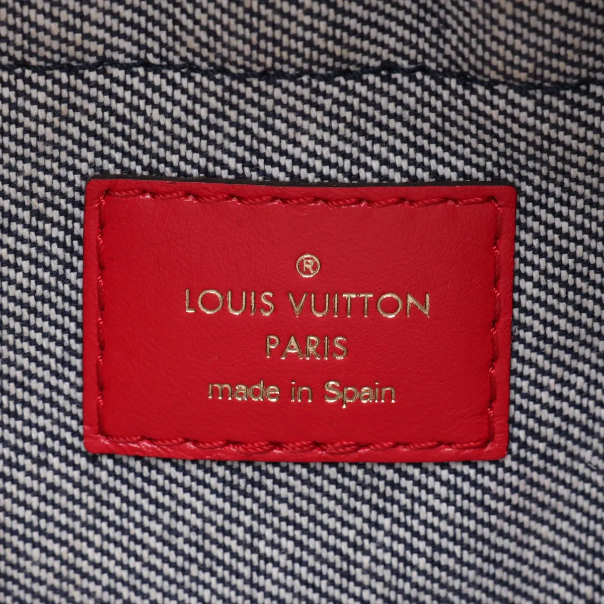 Monogram Denim Palm Springs Mini M45043 CA0220 Blue — view 9