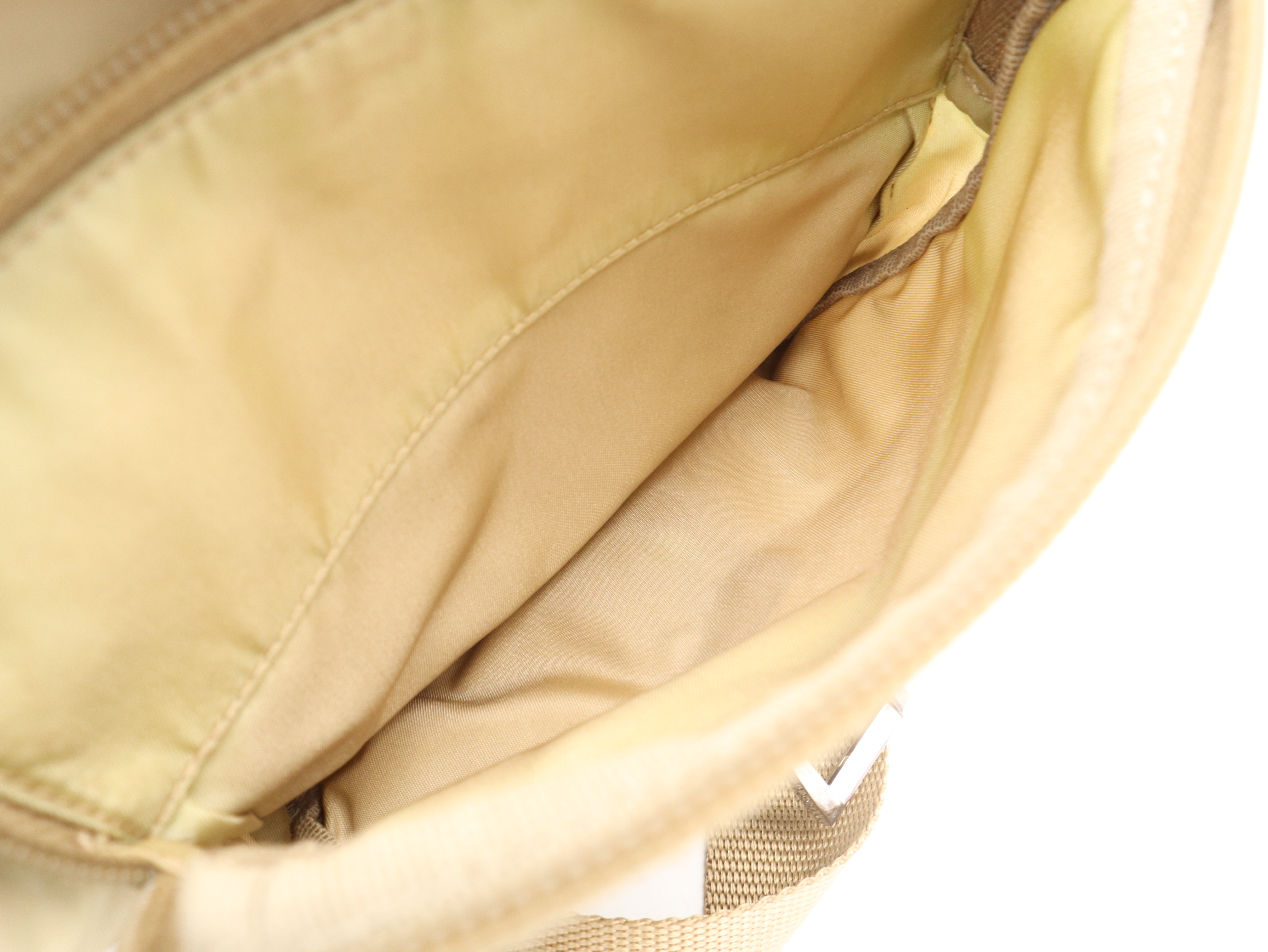 BT8994 Nylon Beige Shoulder Bag — view 12