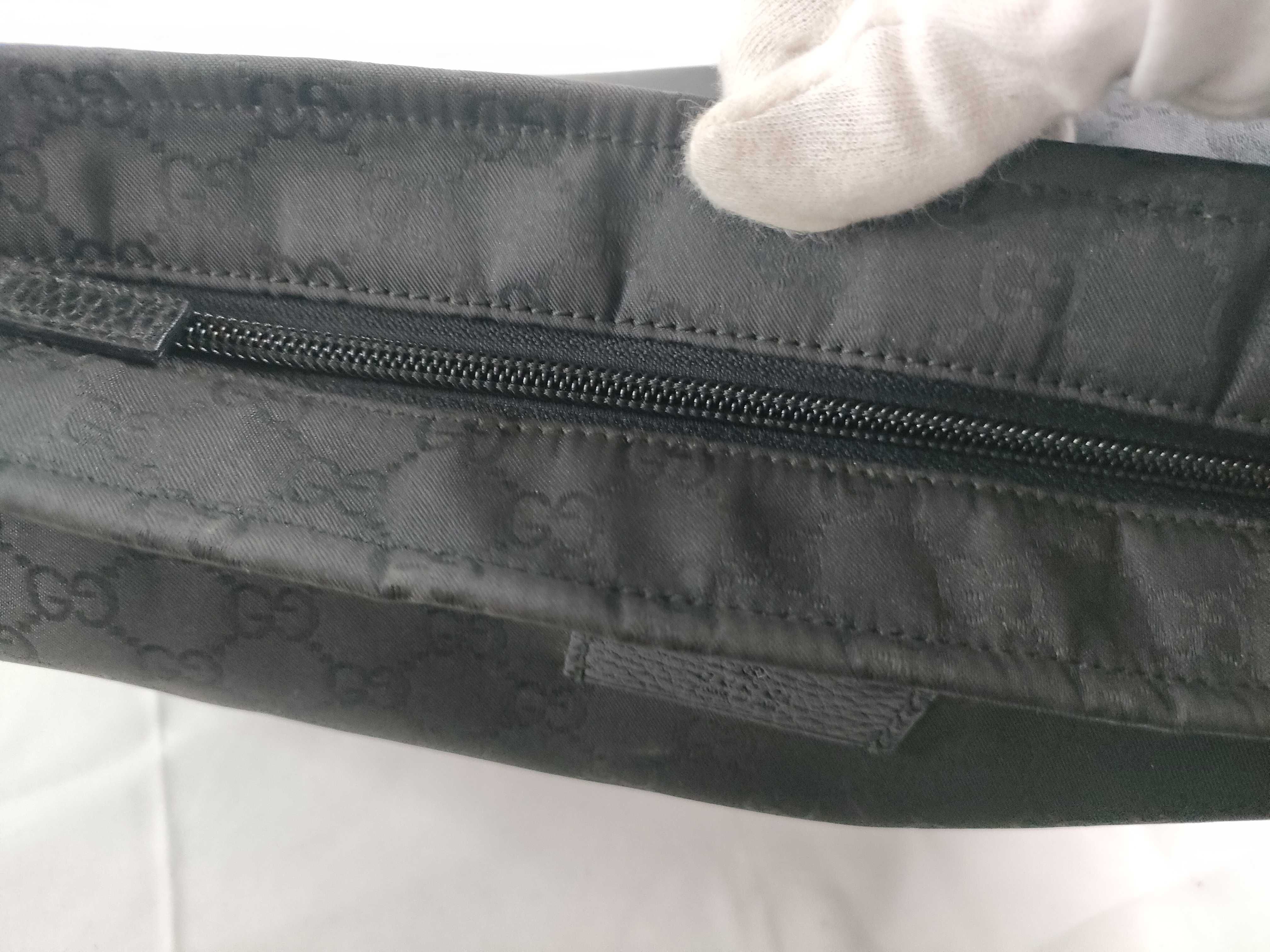 Shoulder Tote Bag GG Nylon Black Shoulder Bag — view 9