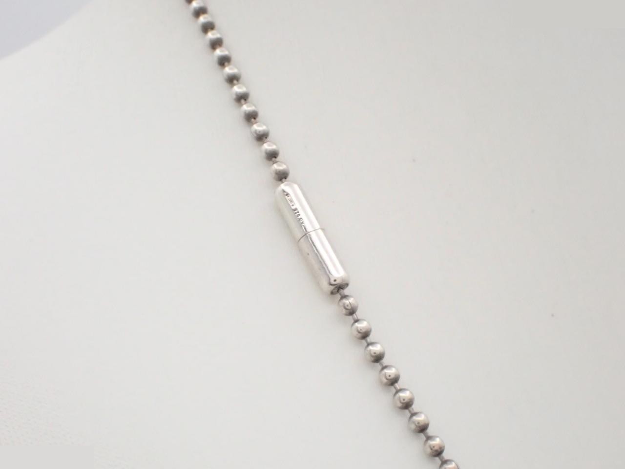 Dog tag, 925 sterling silver, 30.4g, necklace, neck circumference approximately 68cm — view 2
