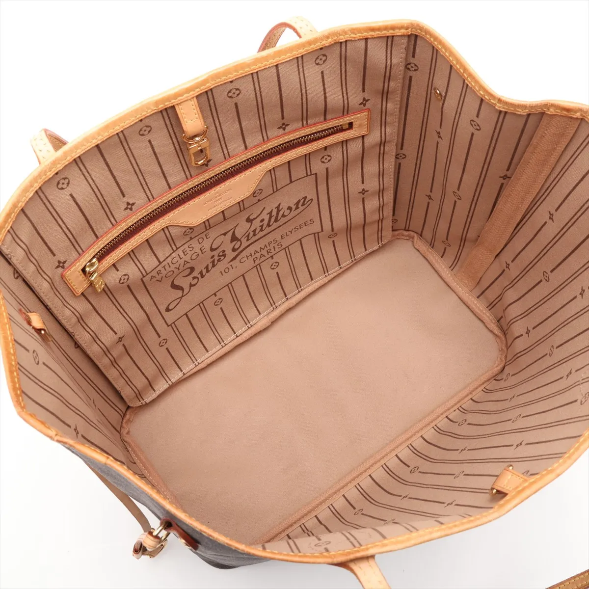 Monogram Neverfull MM M40156 VI1038 Brown — view 7