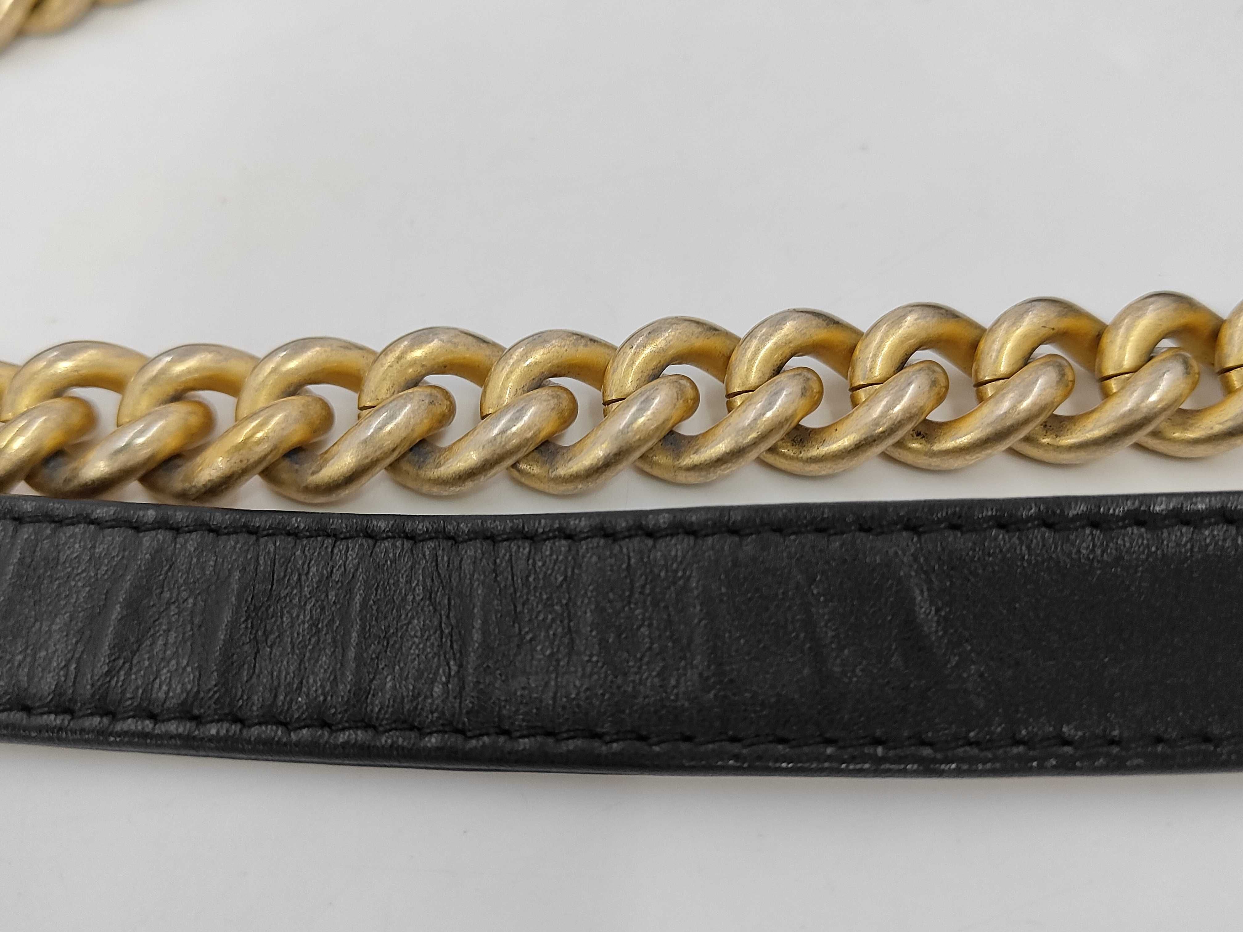 Boy Chanel Chevron V-stitch Chain Shoulder Bag, with seal and card, serial number in the 22s range. — view 6