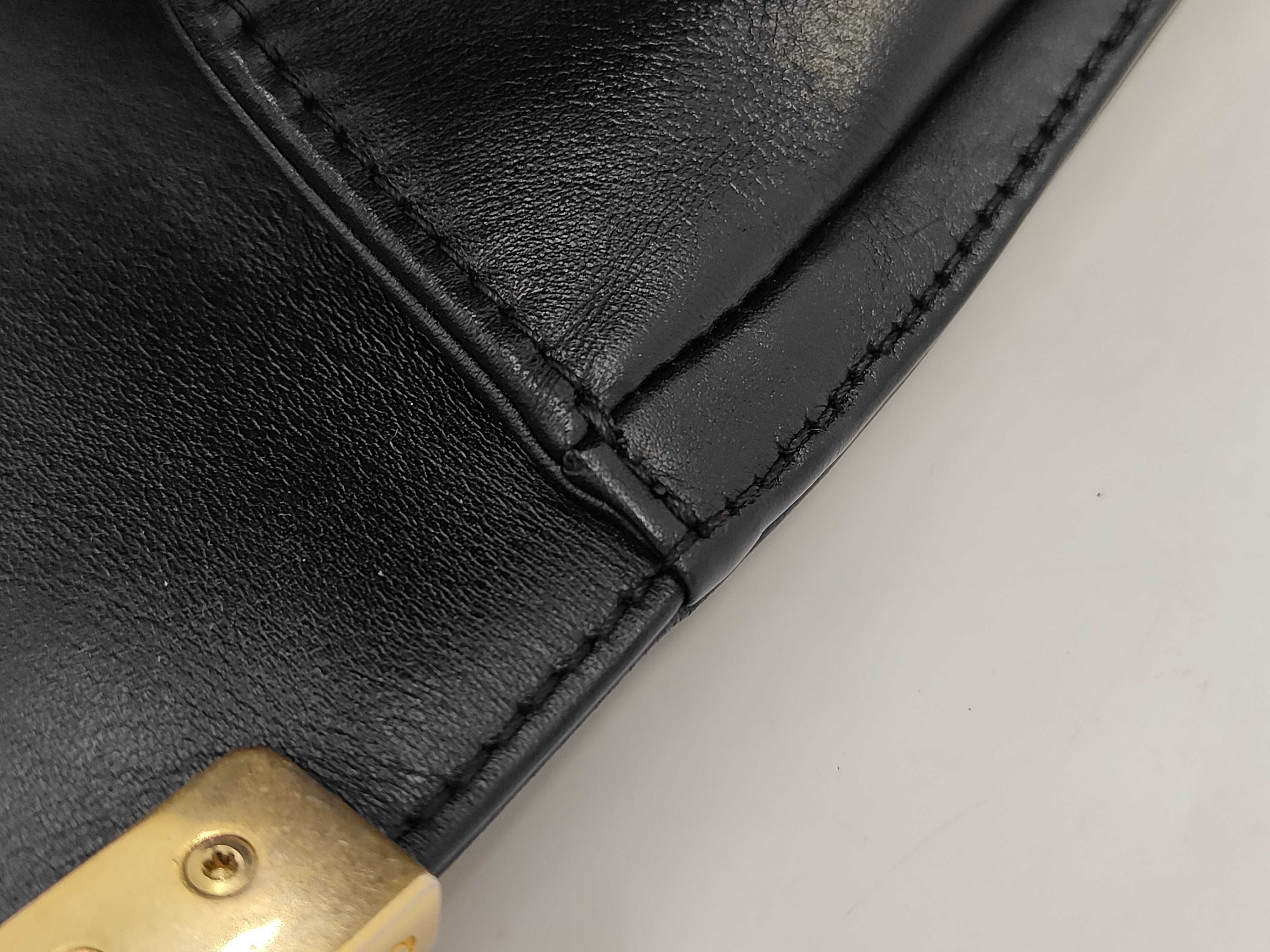 Boy Chanel Chevron V-stitch Chain Shoulder Bag, with seal and card, serial number in the 22s range. — view 10