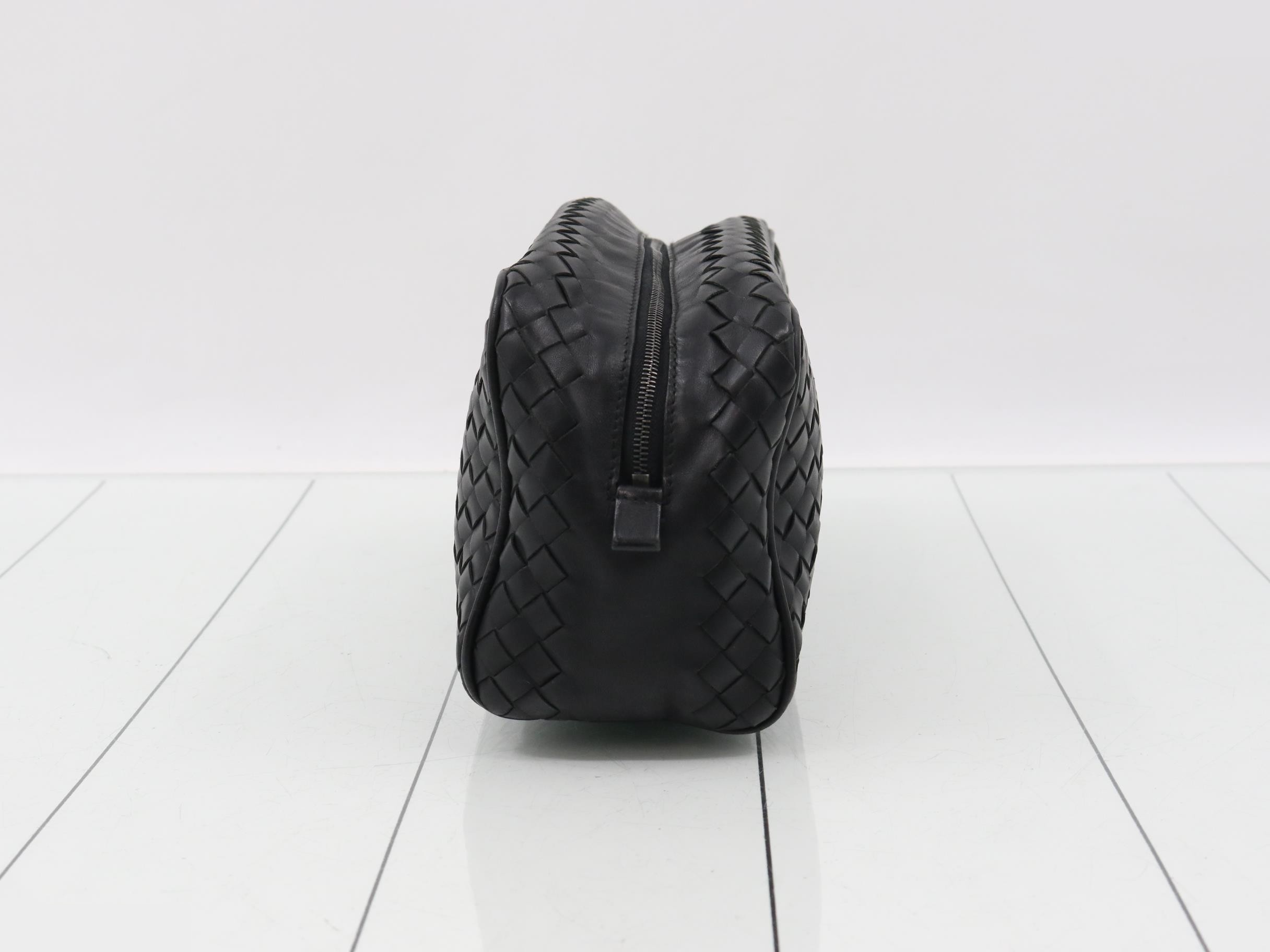 Intrecciato Leather Second Bag — view 3