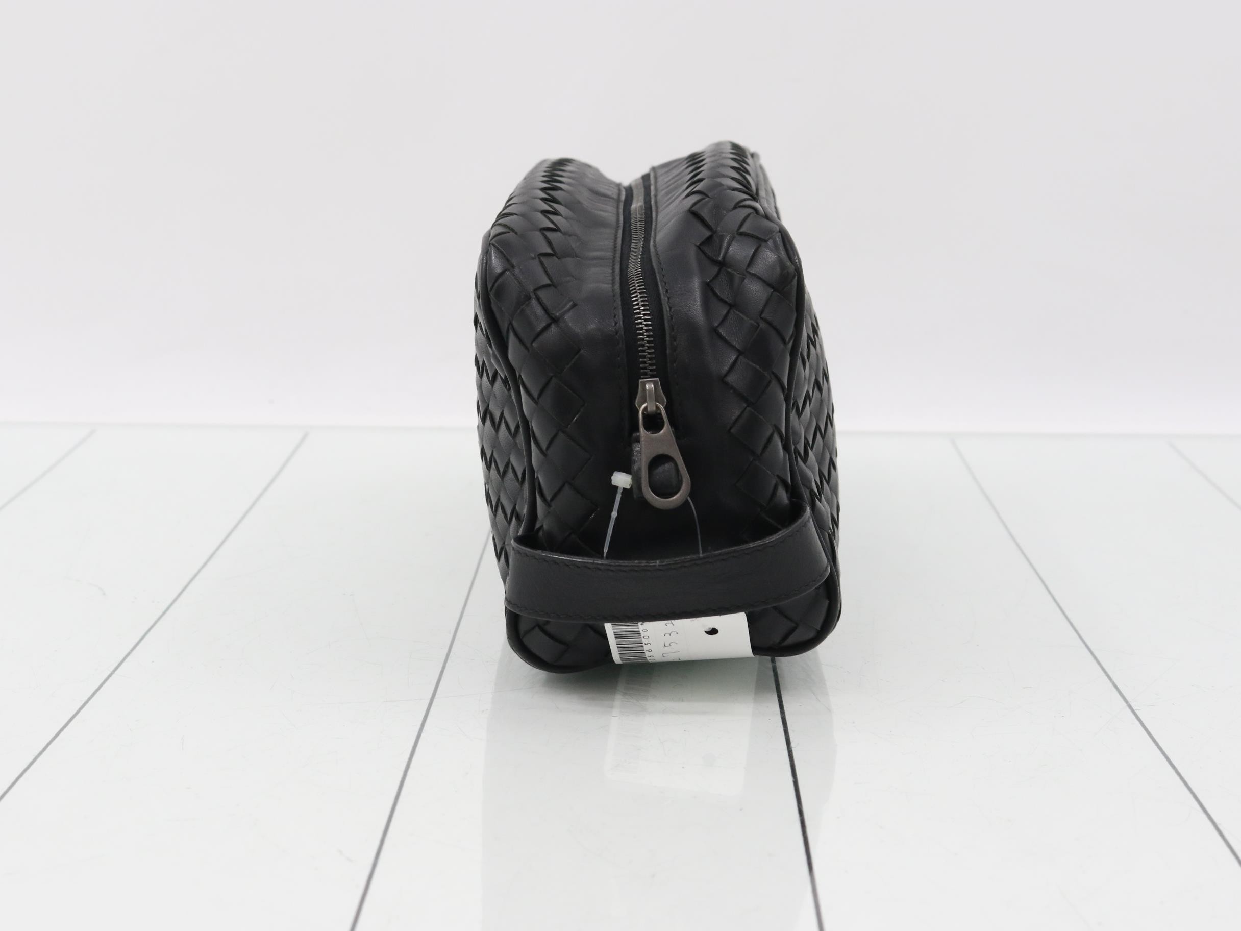 Intrecciato Leather Second Bag — view 4