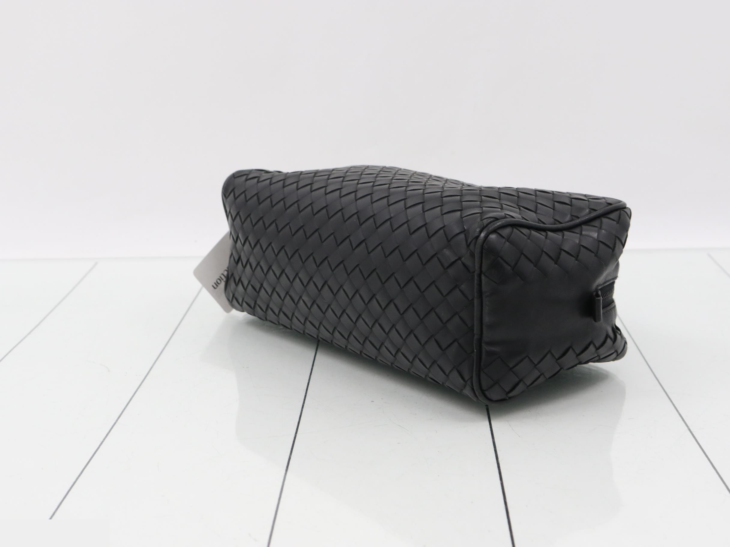 Intrecciato Leather Second Bag — view 6