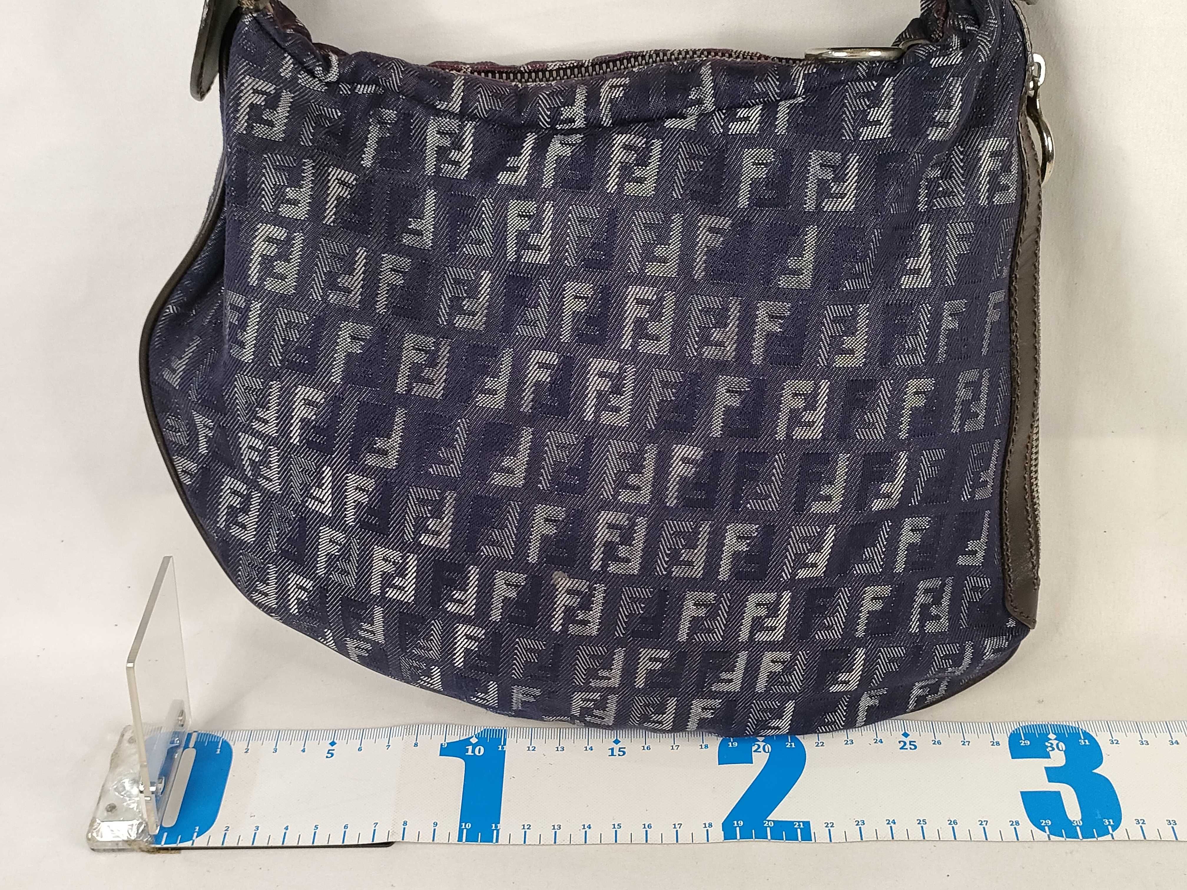 Zucchino One-Shoulder Bag, Blue Shoulder Bag — view 2