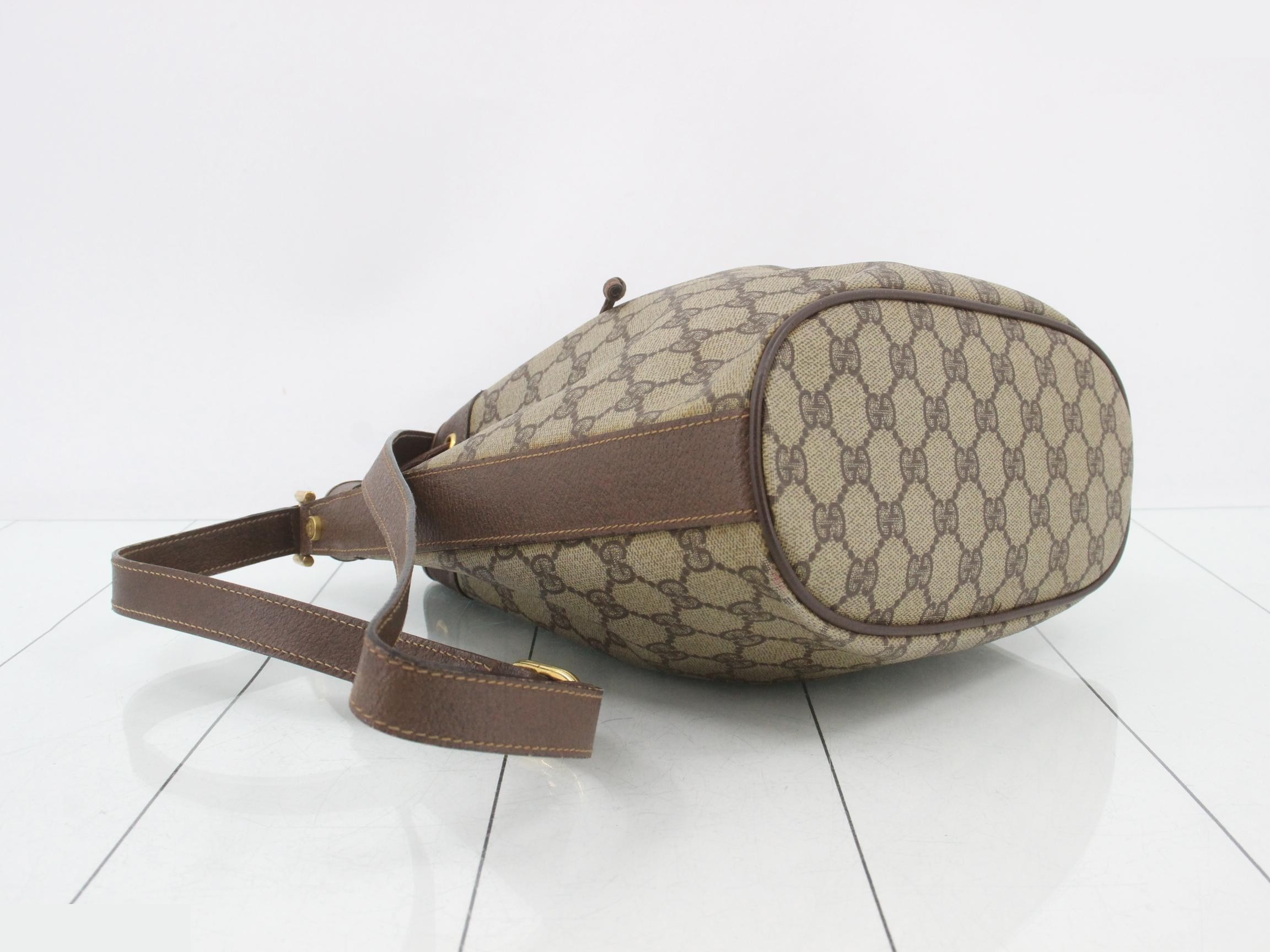GG Supreme Leather Shoulder Bag — view 5