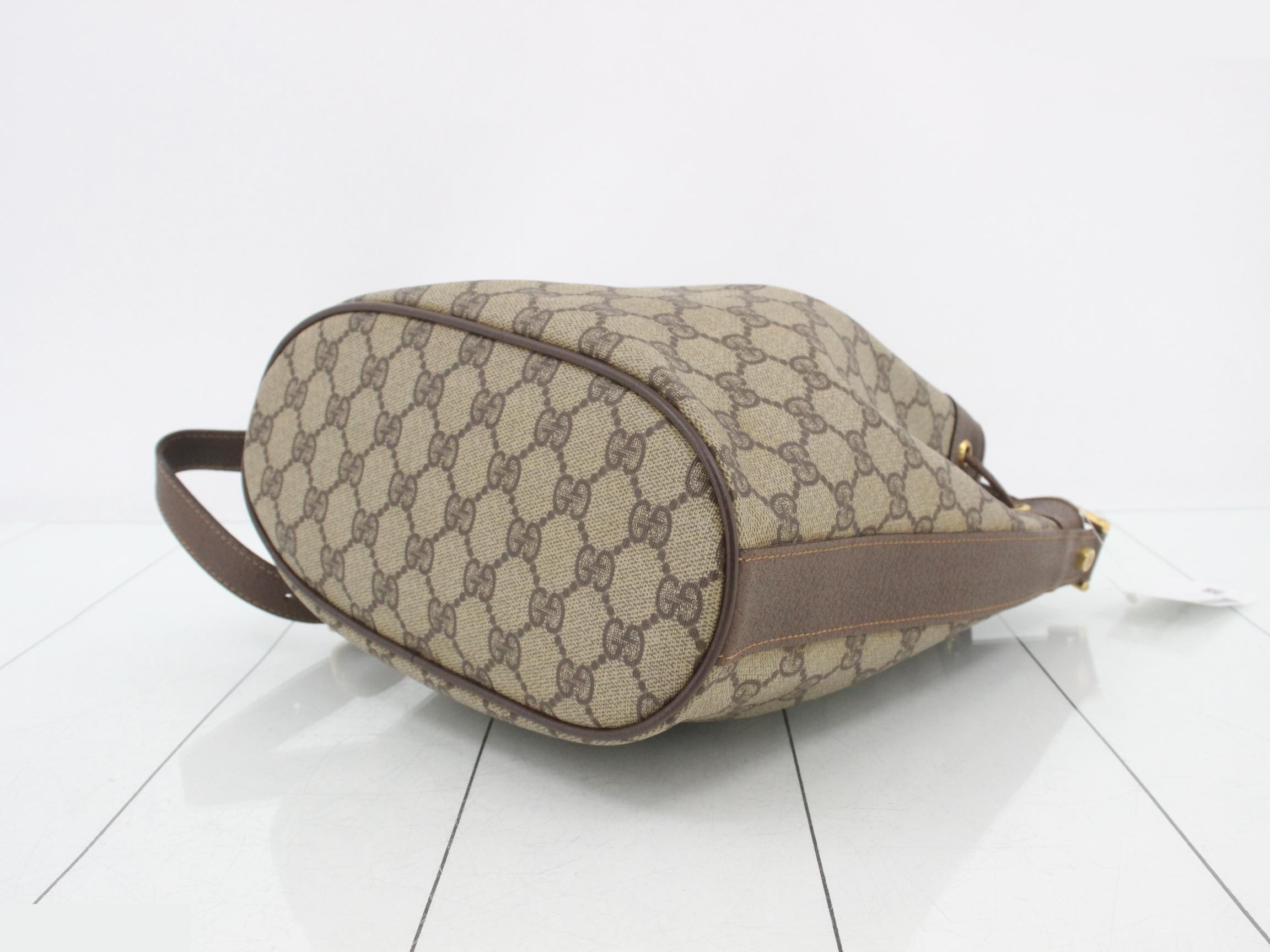 GG Supreme Leather Shoulder Bag — view 6
