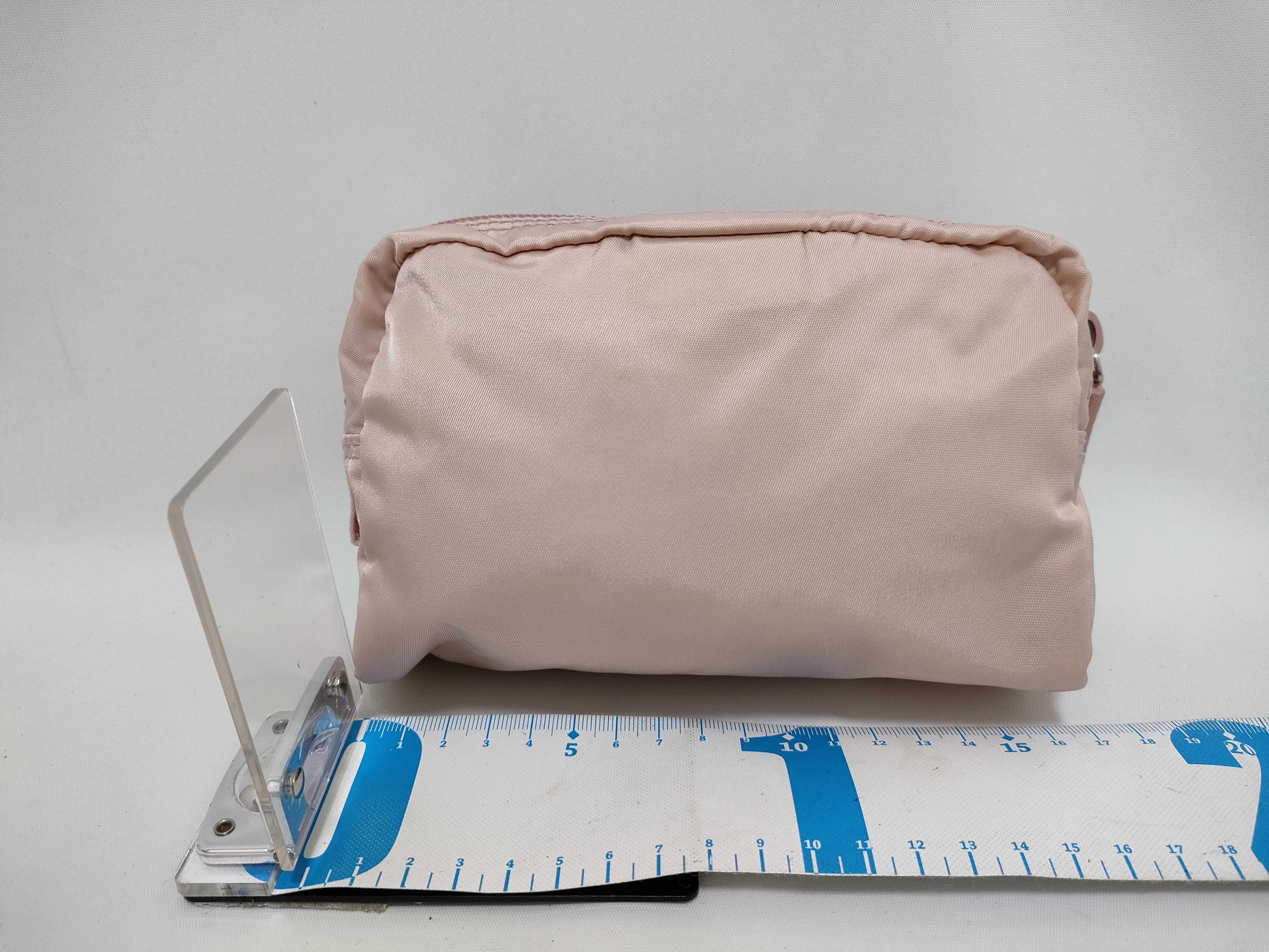 nylon pouch with triangular logo. — view 2