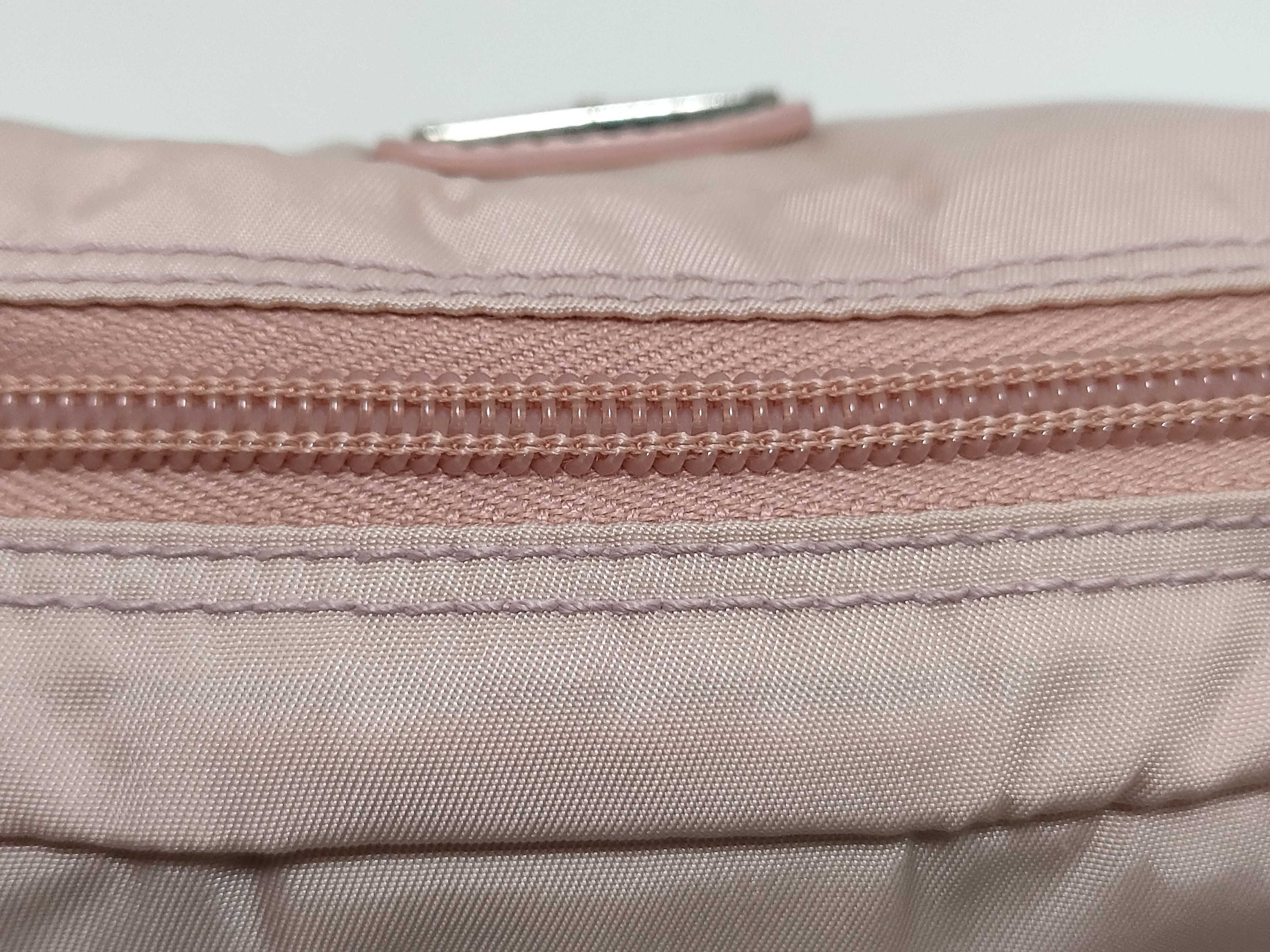 nylon pouch with triangular logo. — view 3