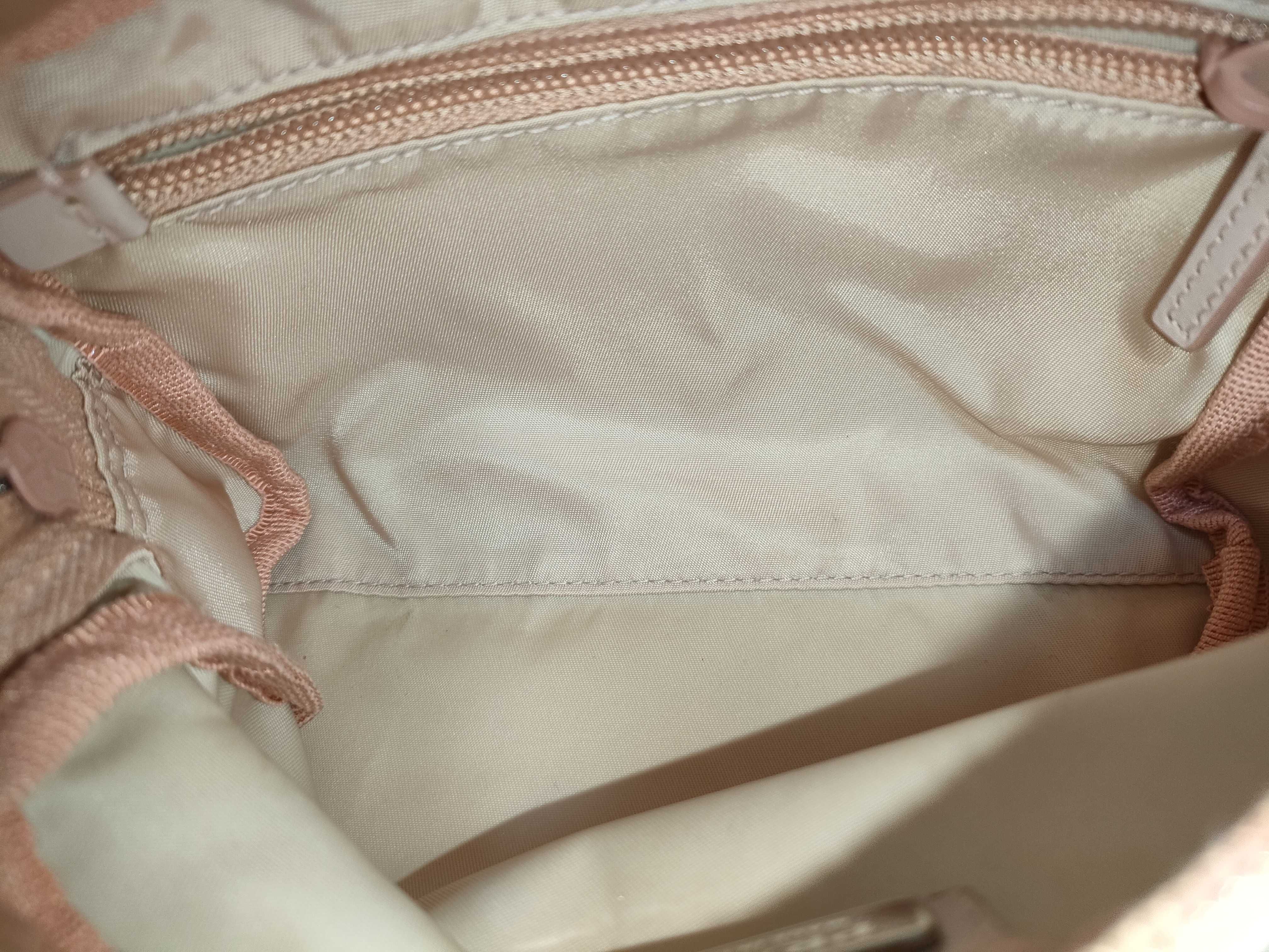 nylon pouch with triangular logo. — view 7
