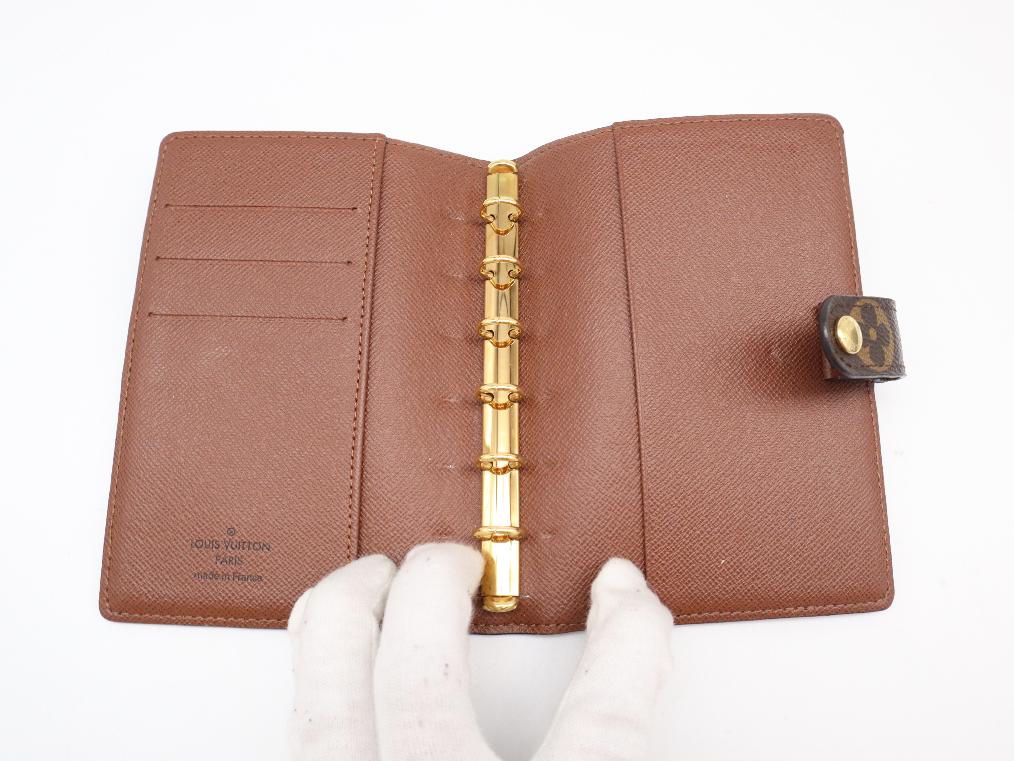 R20005 Monogram Agenda PM Notebook Cover — view 8