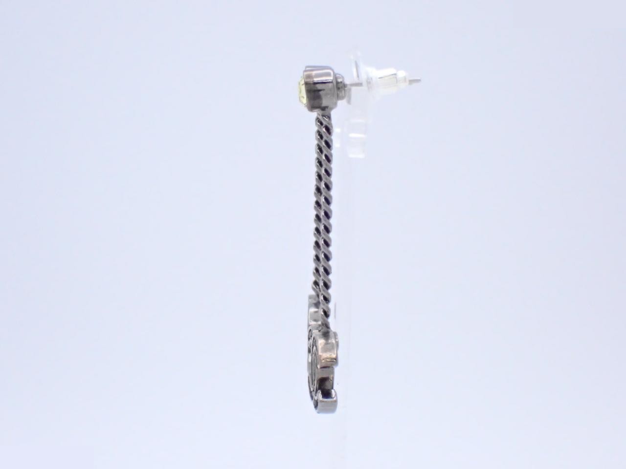Earrings with Coco Mark logo — view 3