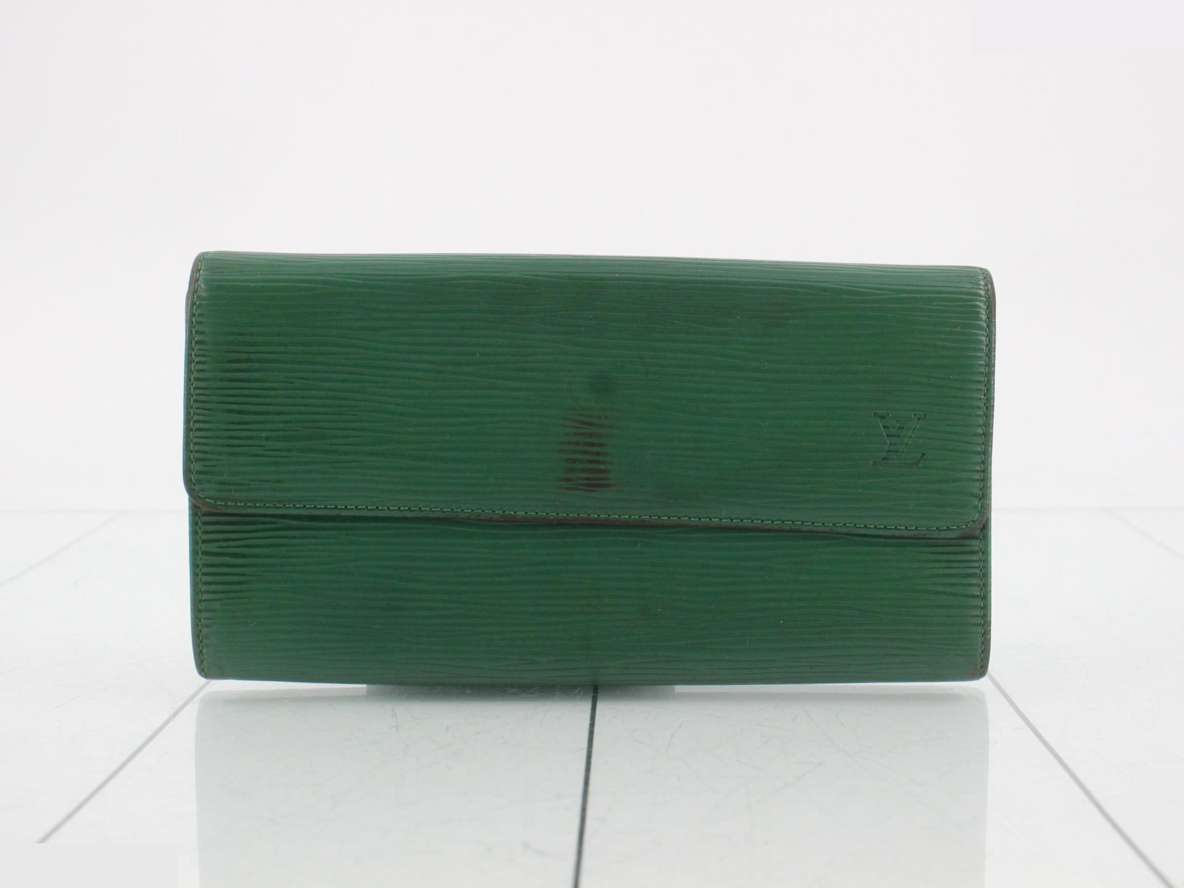 Pochette Portemonnaie Credit Borneo Green