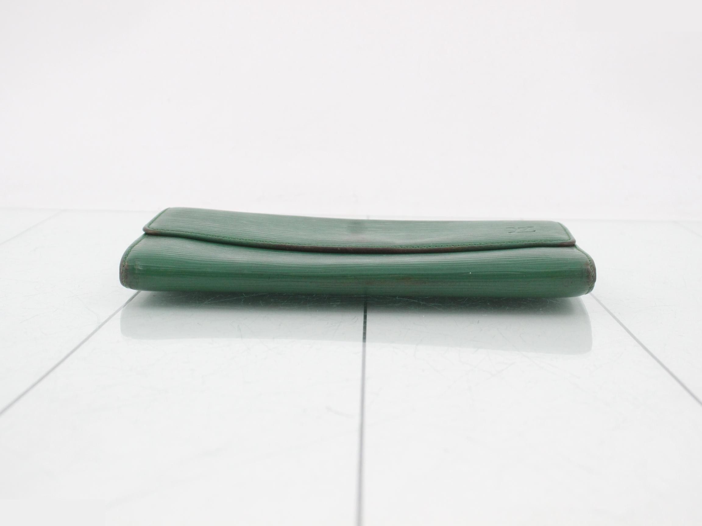 Pochette Portemonnaie Credit Borneo Green — view 3