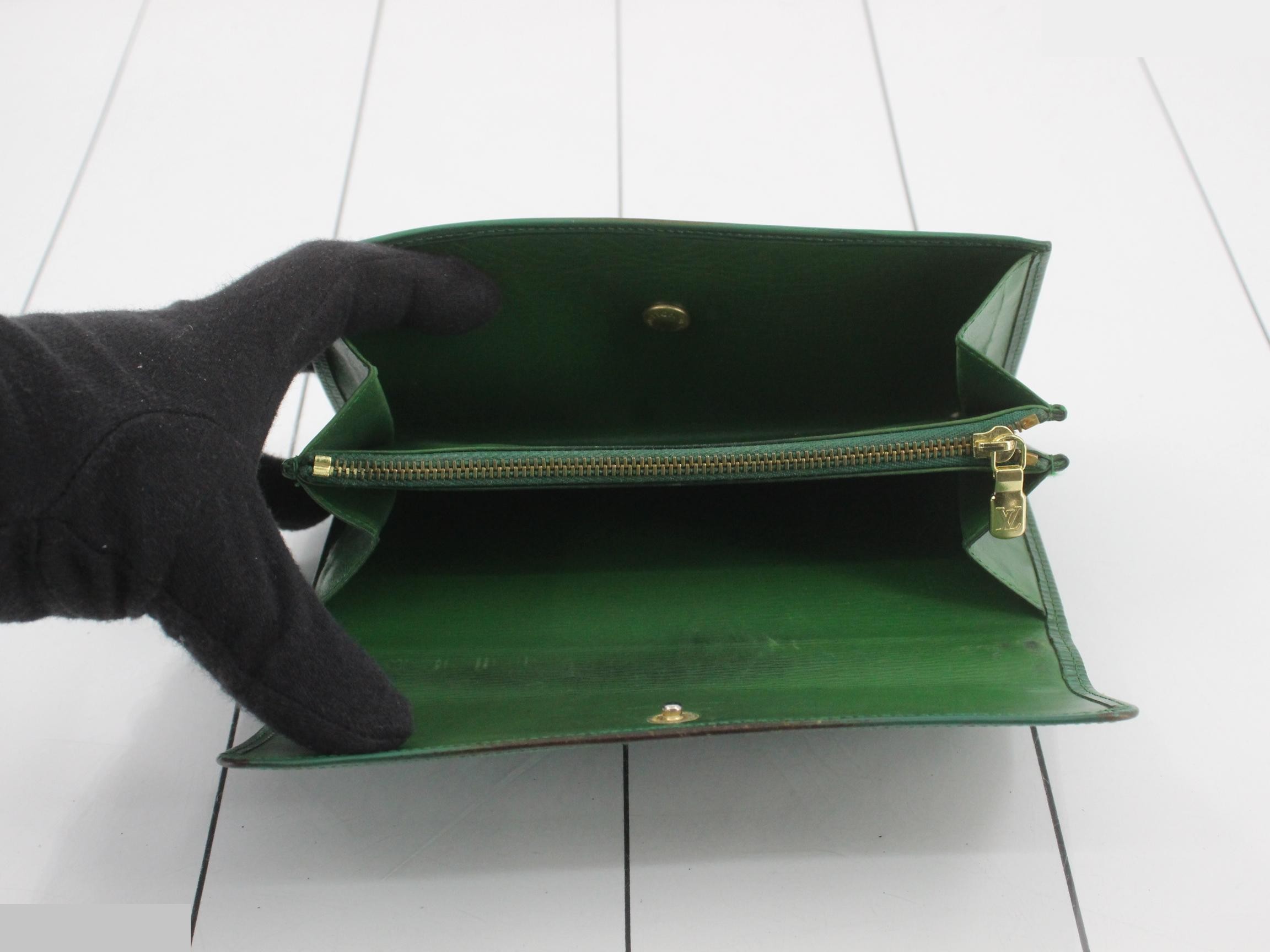 Pochette Portemonnaie Credit Borneo Green — view 4